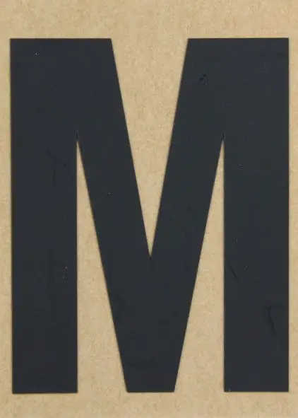 Conacord Klebebuchstabe 55 x 50 mm