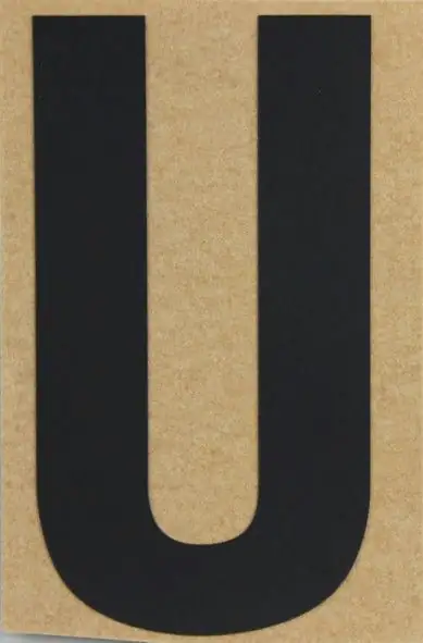 Conacord Klebebuchstabe 55 x 50 mm