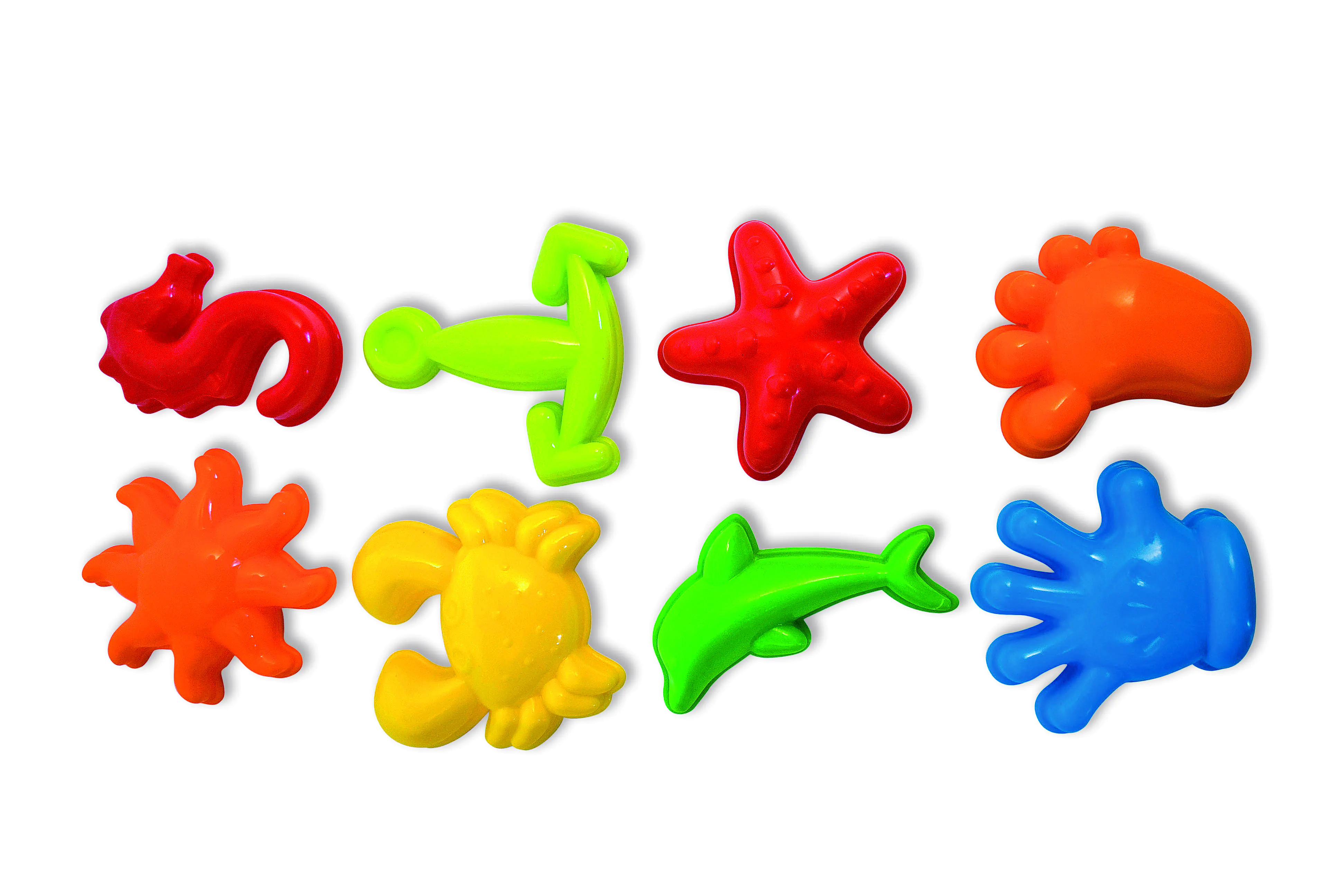 Adriatic Spielware Sandformen bunt Adriatic Spielware Sandformen bunt