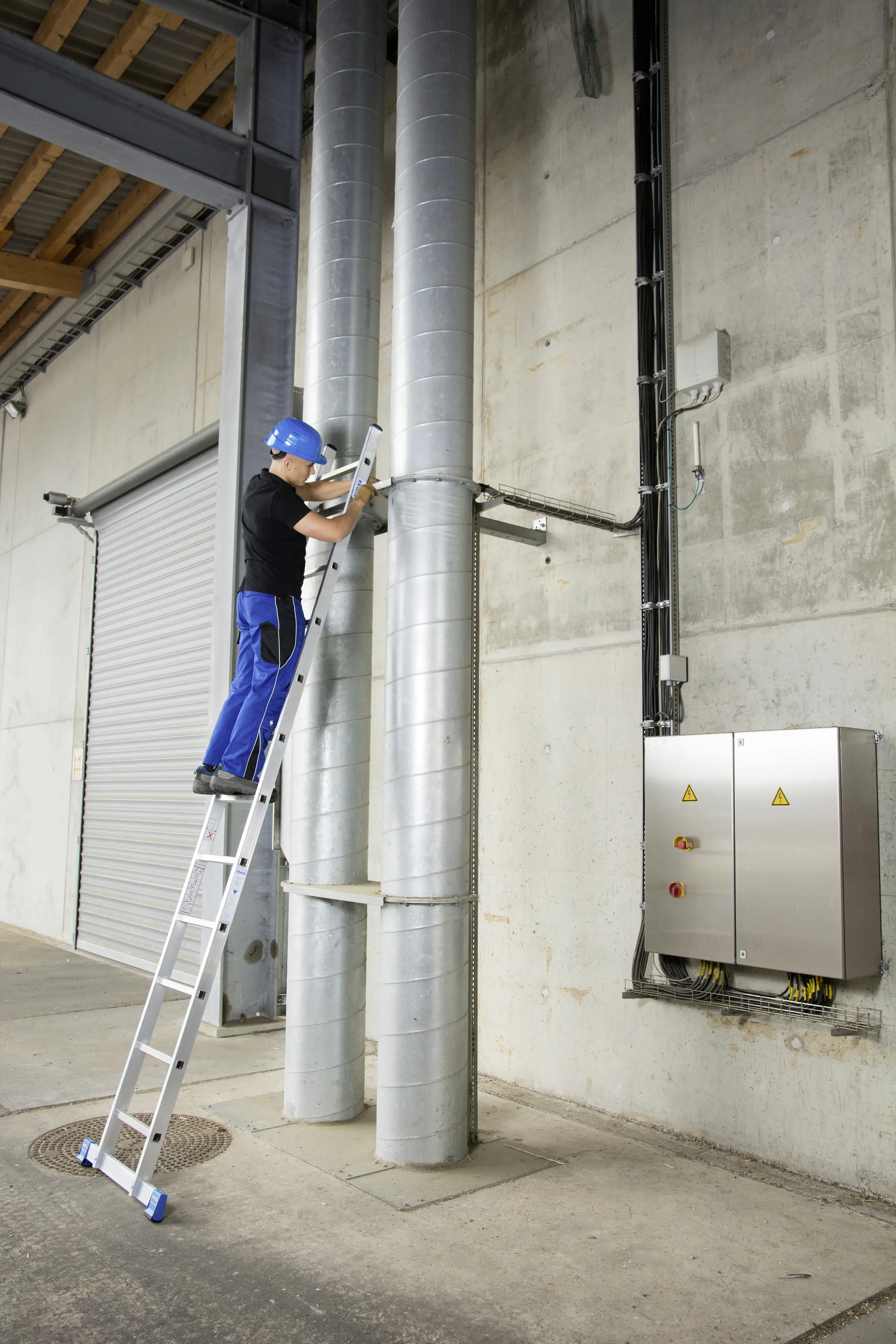 Krause Aluminium-Anlegeleiter STABILO 4,40 m