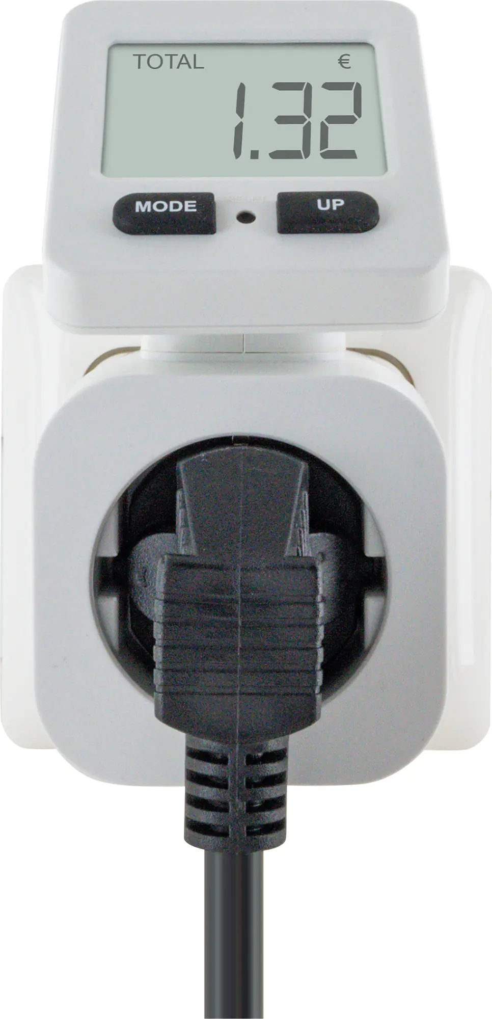 Schwaiger Energiekosten Messgerät STEM1080 Display drehbar 180°, eckig, IP20