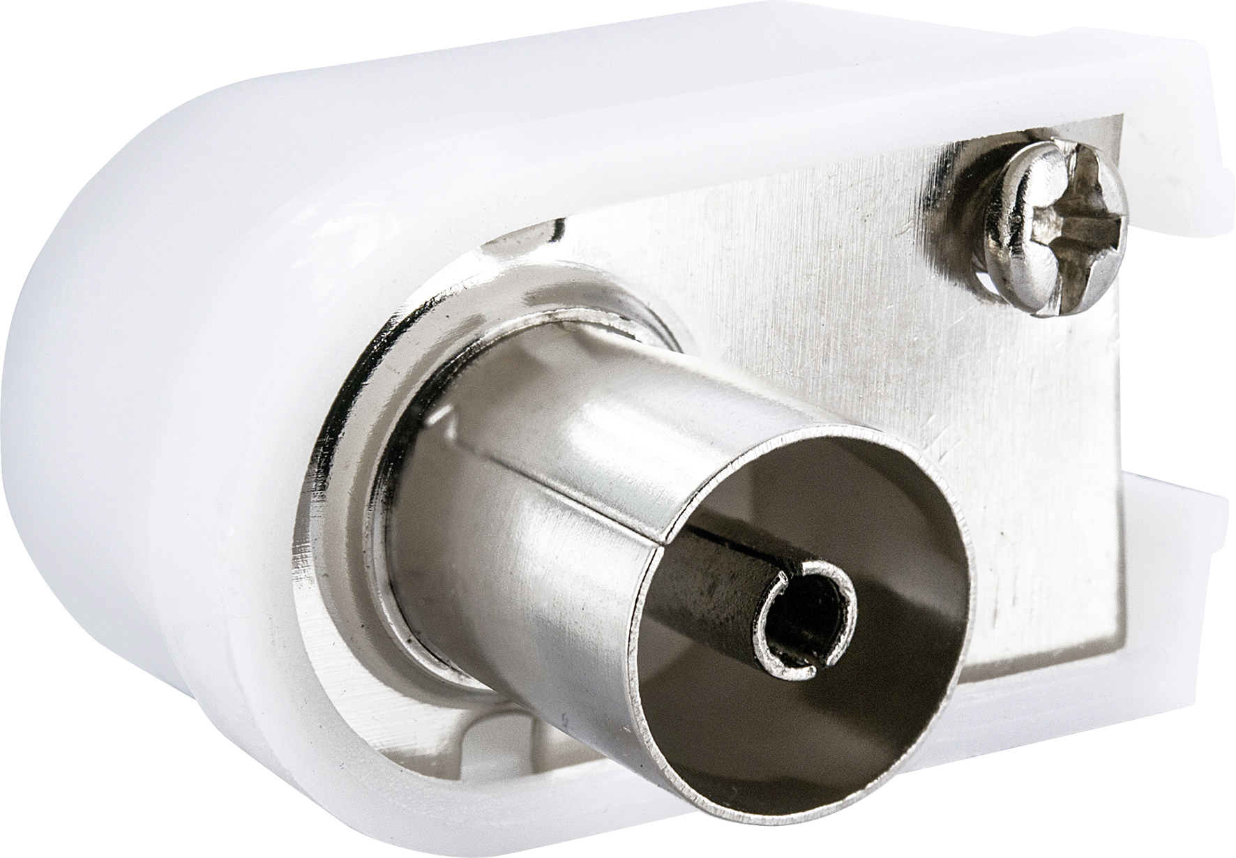 Schwaiger IEC Winkelbuchse WST20 532 weiß, 1 Stk.