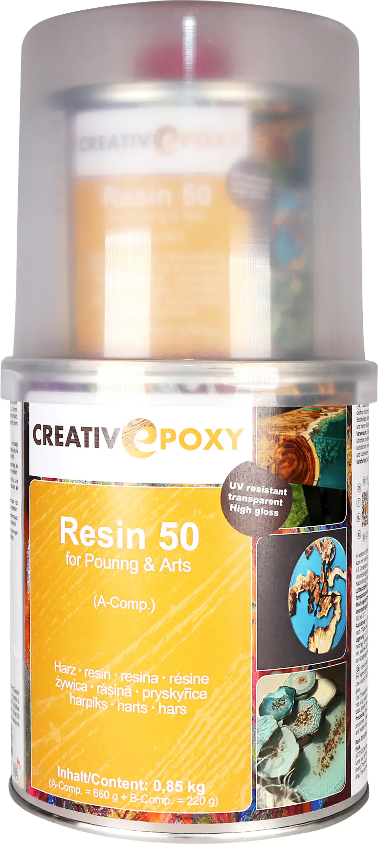 Creativ Epoxy Gießharz Resin 50  - 850 g