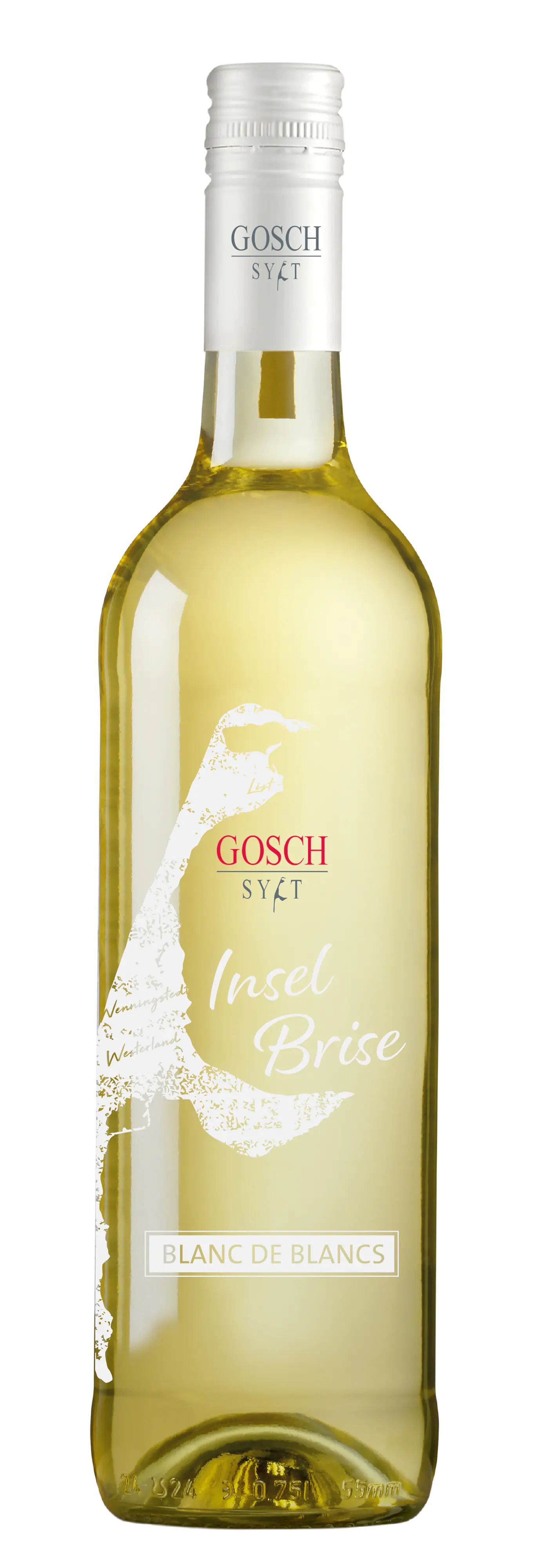 Gosch Inselbrise Weißwein Blanc de Blancs QbA 1 x 0,75 l Gosch Inselbrise Weißwein Blanc de Blancs QbA 1 x 0,75 l