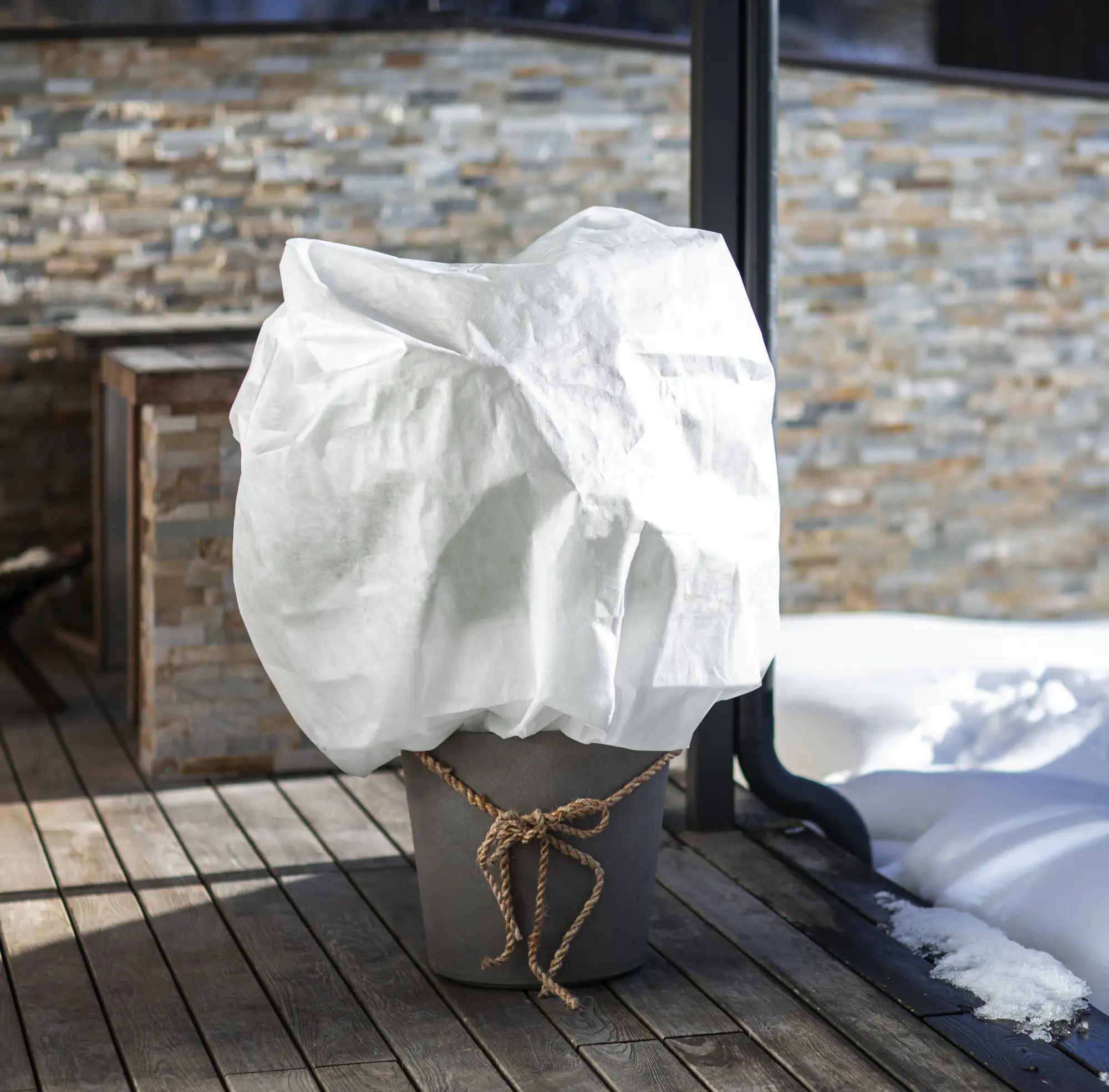 Windhager Winter-Vlieshaube Öko -Protect Ø 90 cm