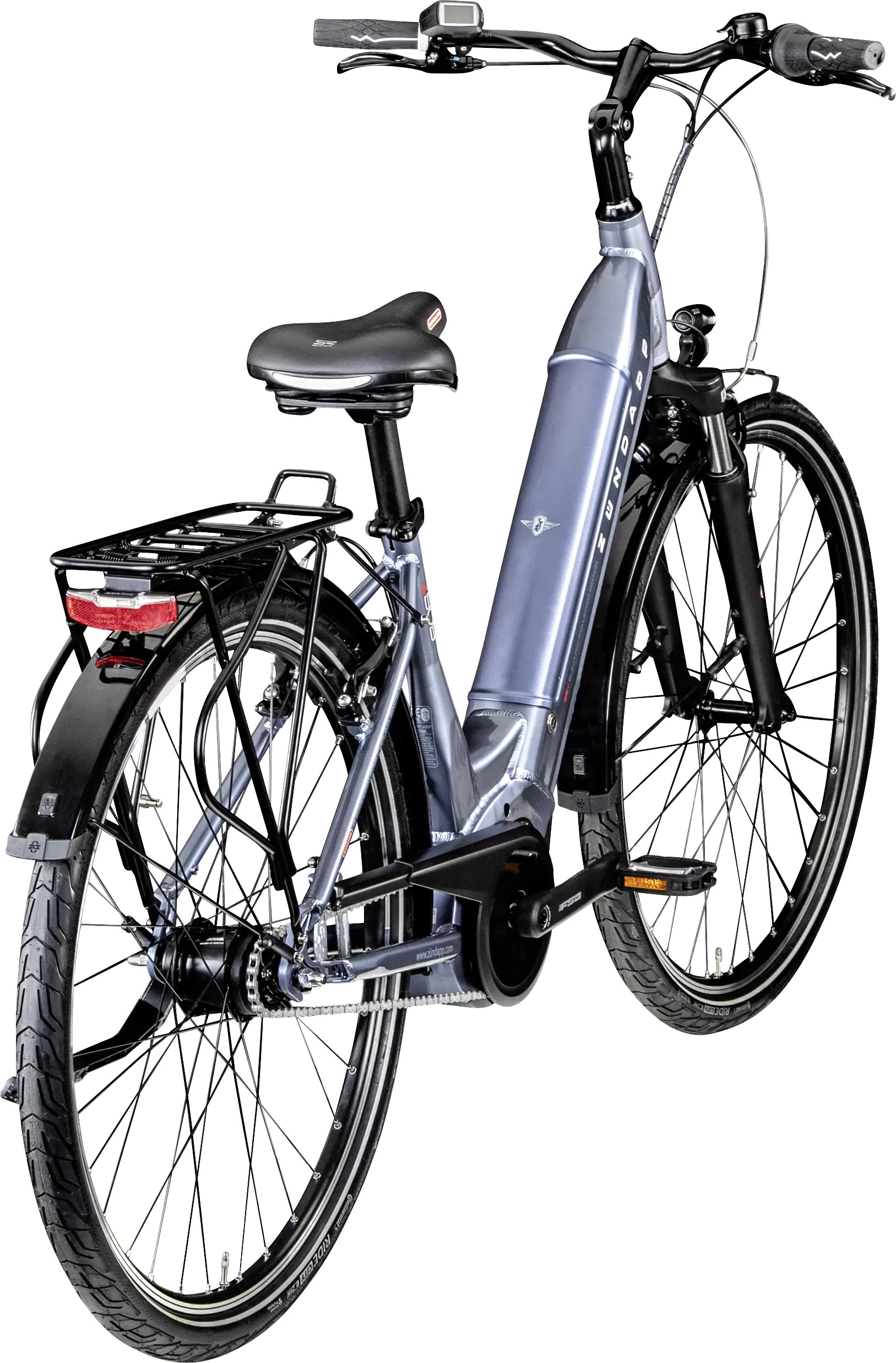 Zündapp E-Bike City Z909 28 Zoll 7-Gang 400 Wh grau