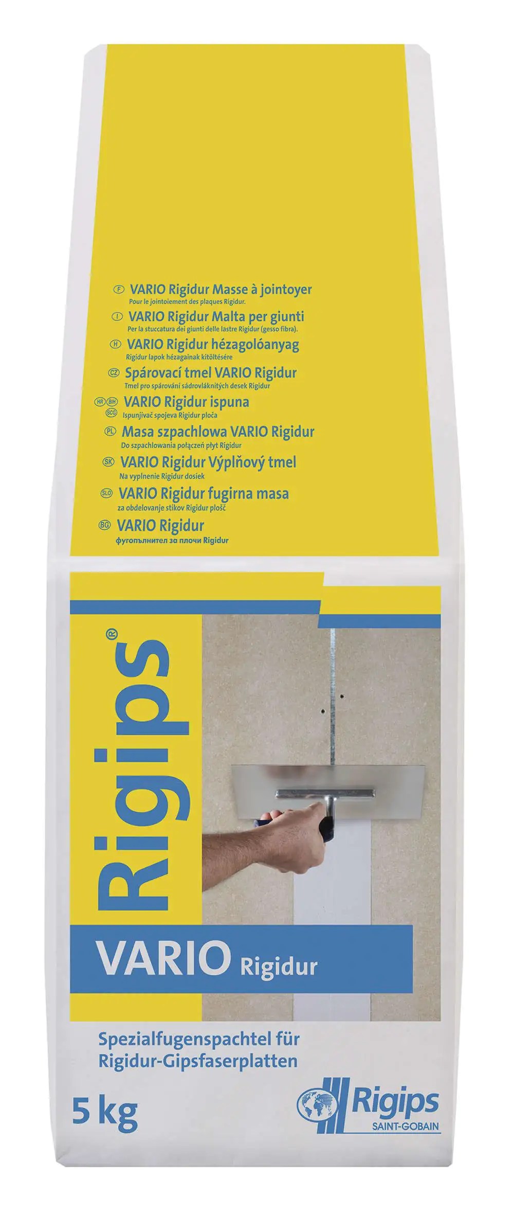 Rigips Vario Rigidur Fugenspachtel 5 kg Rigips Vario Rigidur Fugenspachtel 5 kg