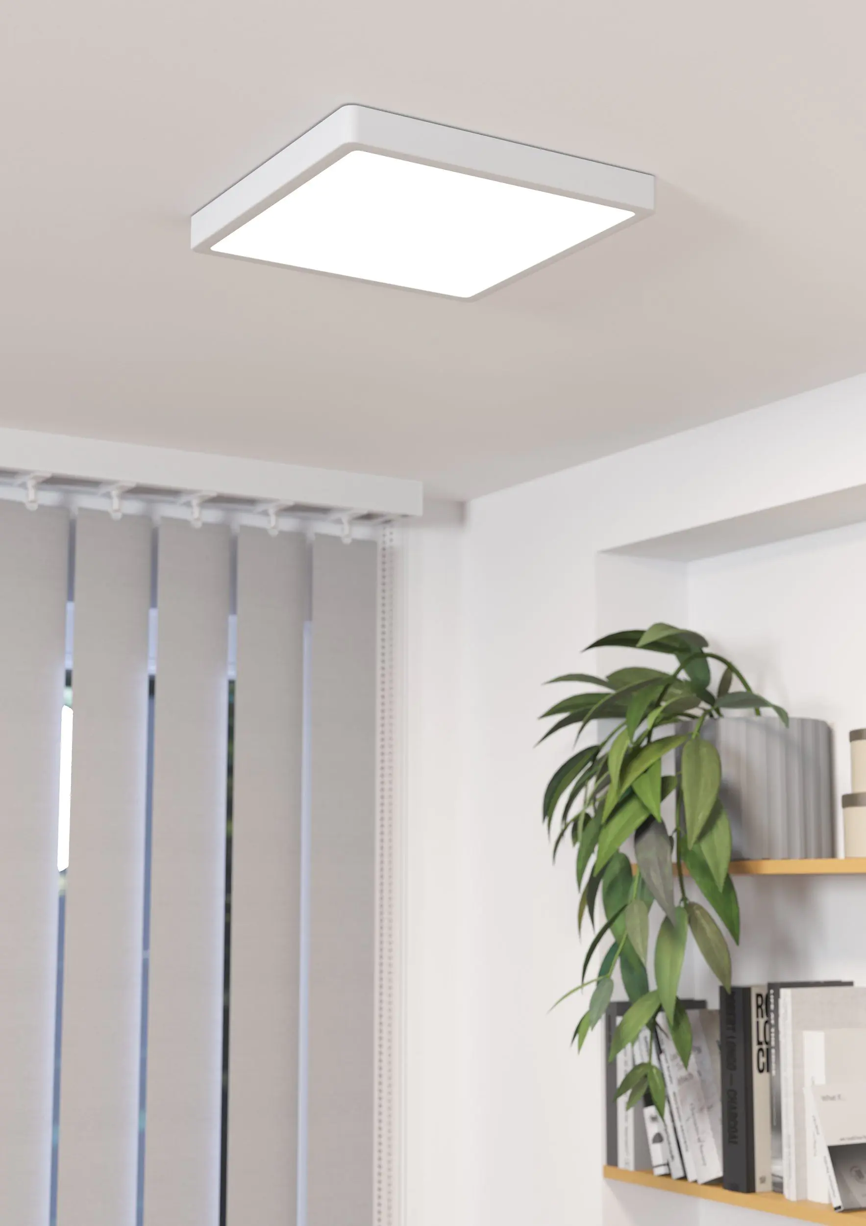 Eglo LED Aufbauleuchte Fueva 5 weiß 28,5 x 28,5 cm neutralweiß Eglo LED Aufbauleuchte Fueva 5 weiß 28,5 x 28,5 cm neutralweiß