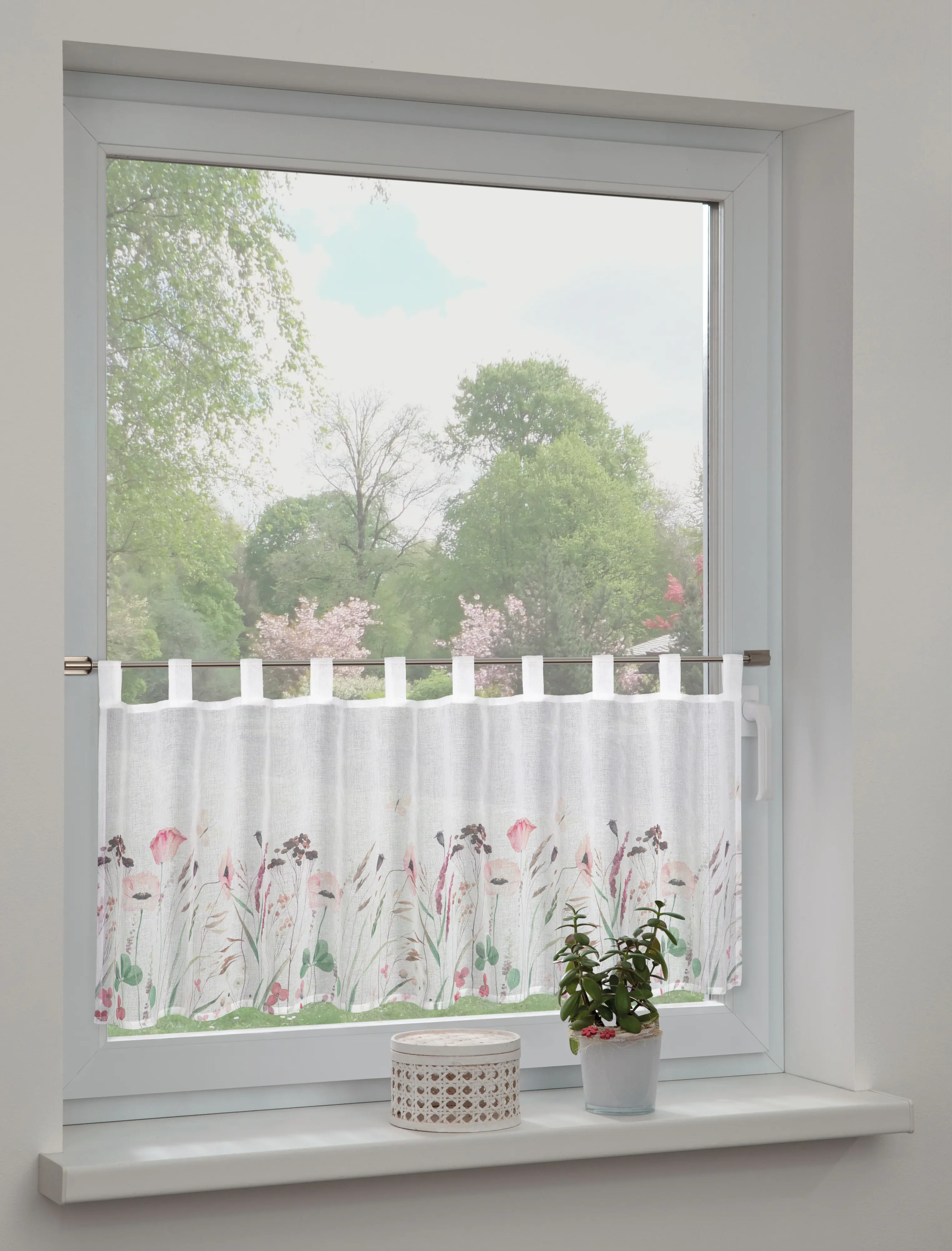 Sehlbach Schlaufenpanneau Summer Meadow mehrfarbig 135 x 45 cm