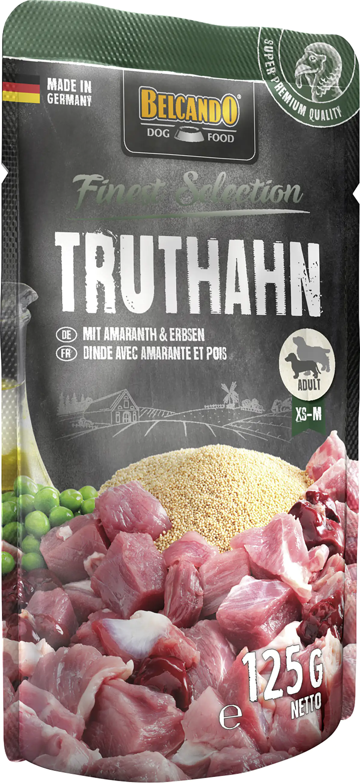 Belcando Finest Truthahn m. Amaranth 125 g Adult