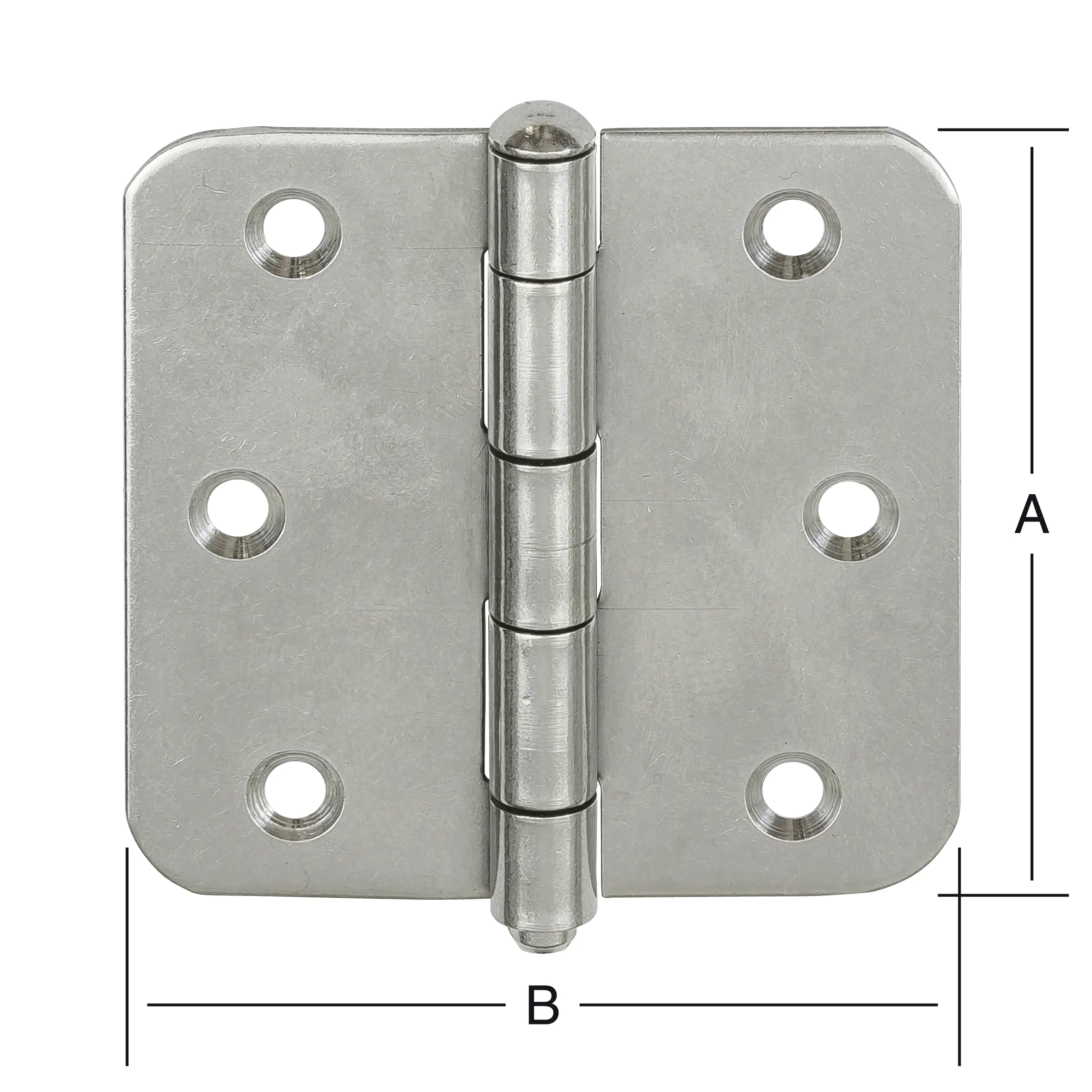 Vormann Käntige Scharniere 75 x 75 mm