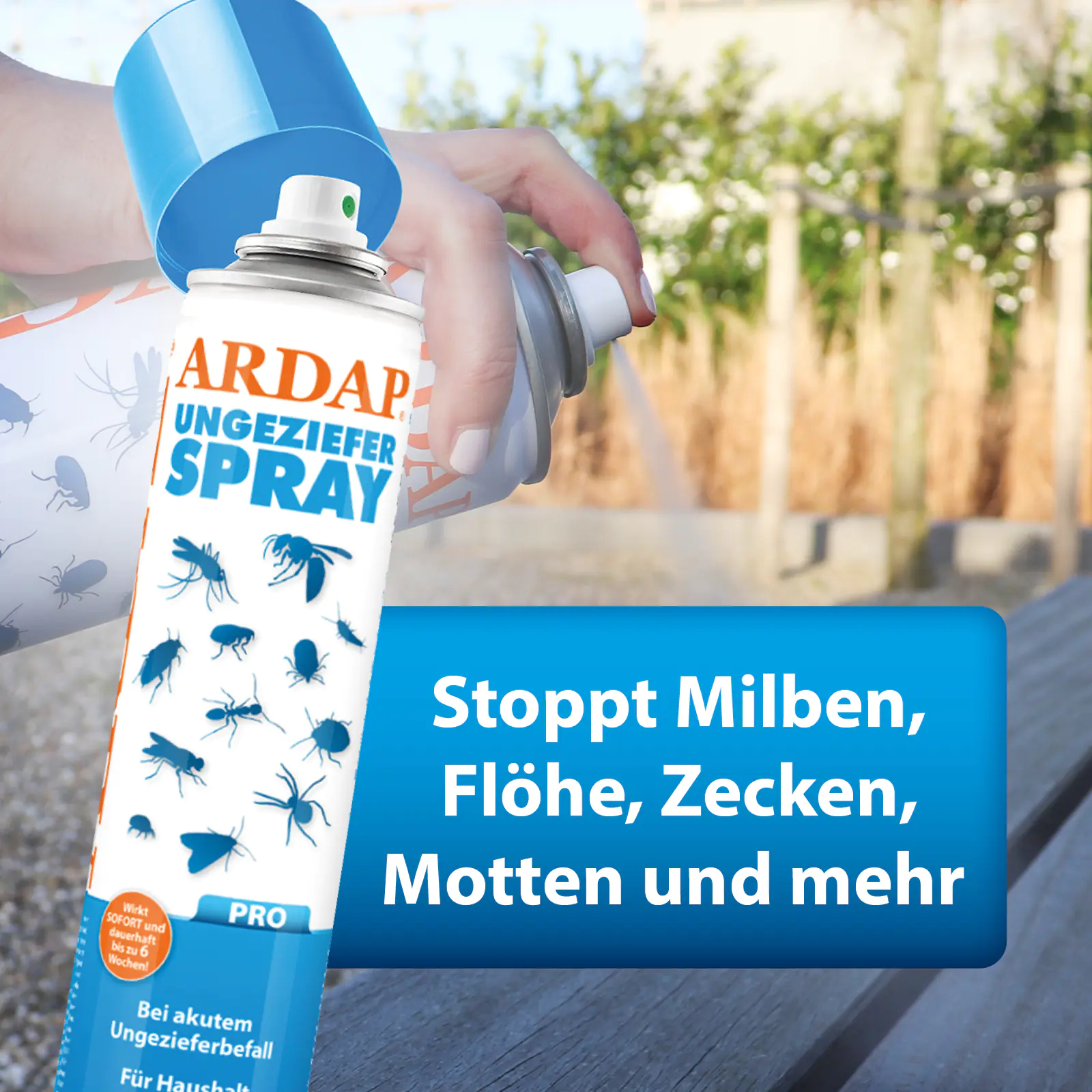 ARDAP Pro Ungezieferspray 750 ml