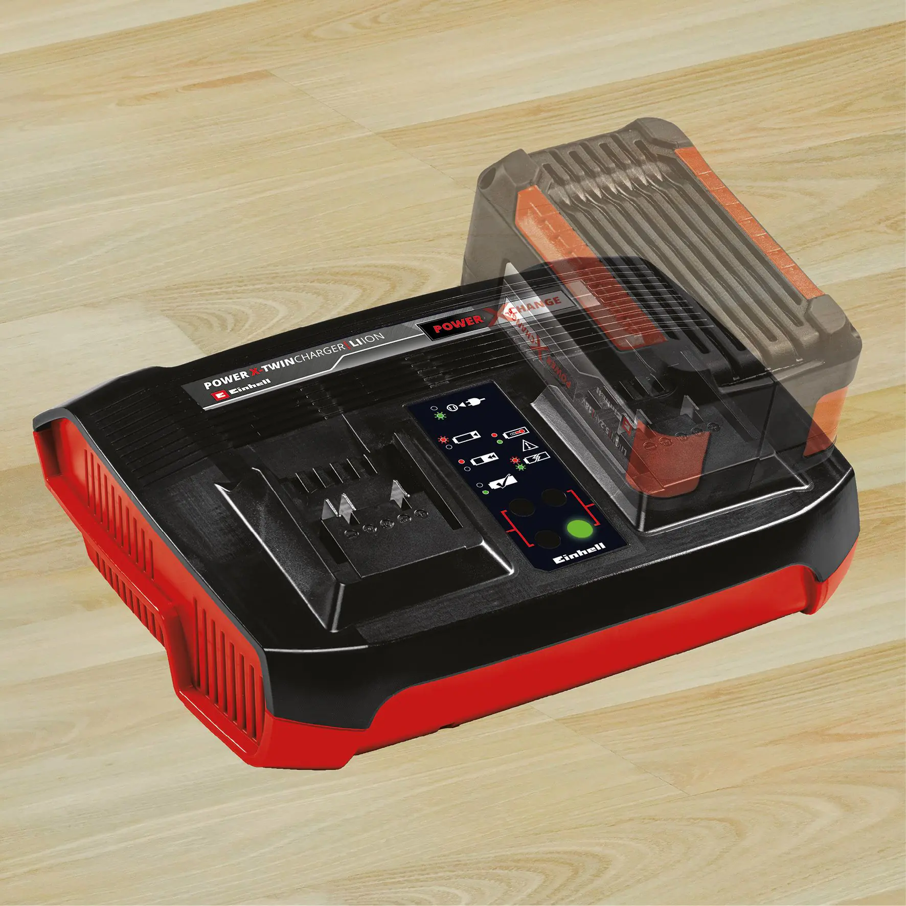 Einhell Ladegerät Power X-Twincharger 3 A