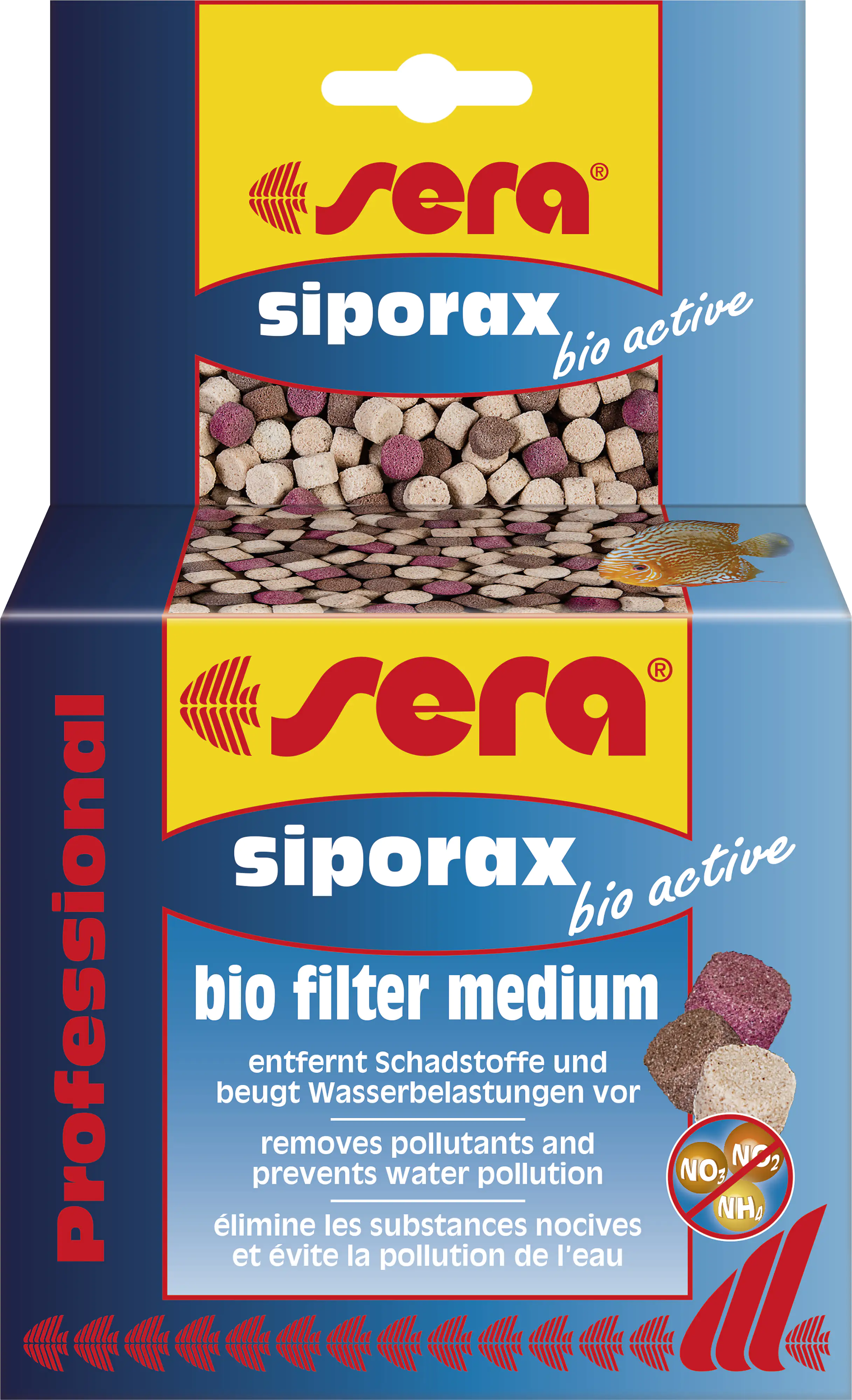 Sera Aquariumfiltermedium siporax bio active Professional 500 ml
