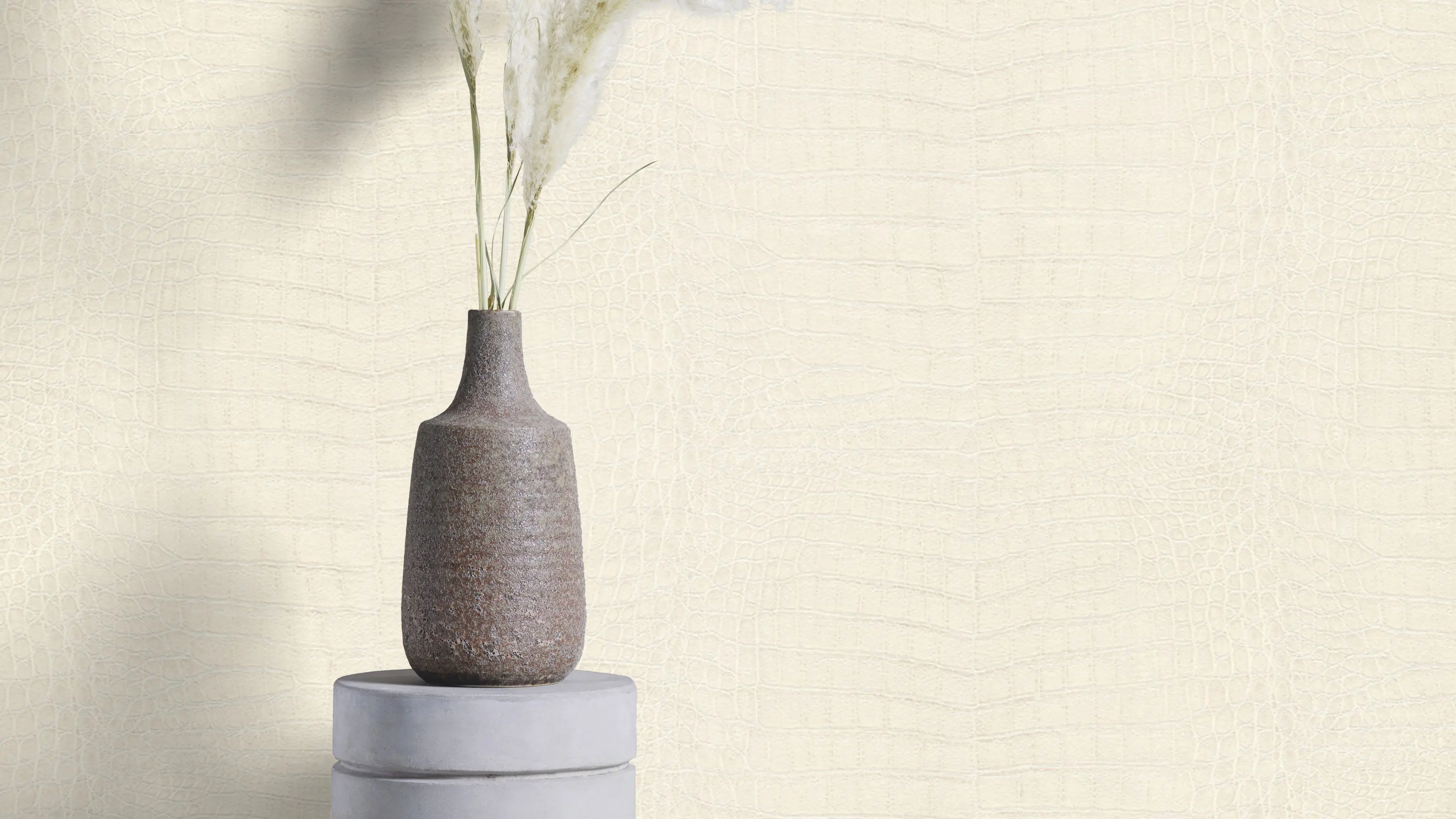 Rasch Vliestapete 751321 Weiß-Cremeweiß Muster & Motive 10,05 m x 0,53 m