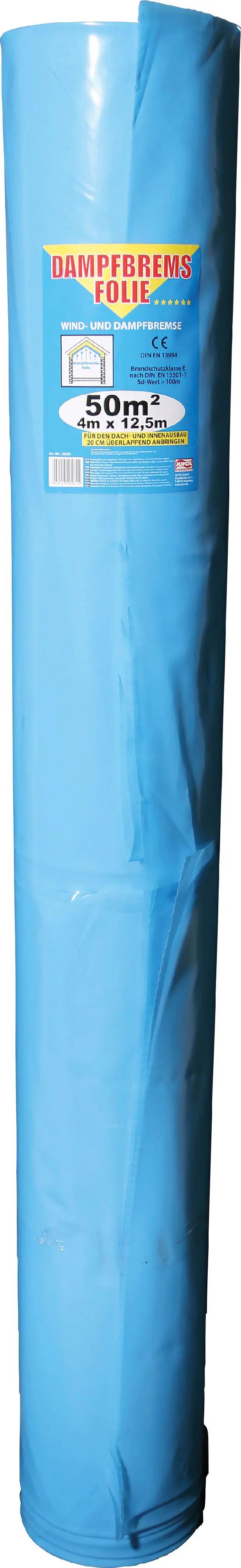 Jufol Dampfbremse 12,5 x 4 m = 50 m² blau