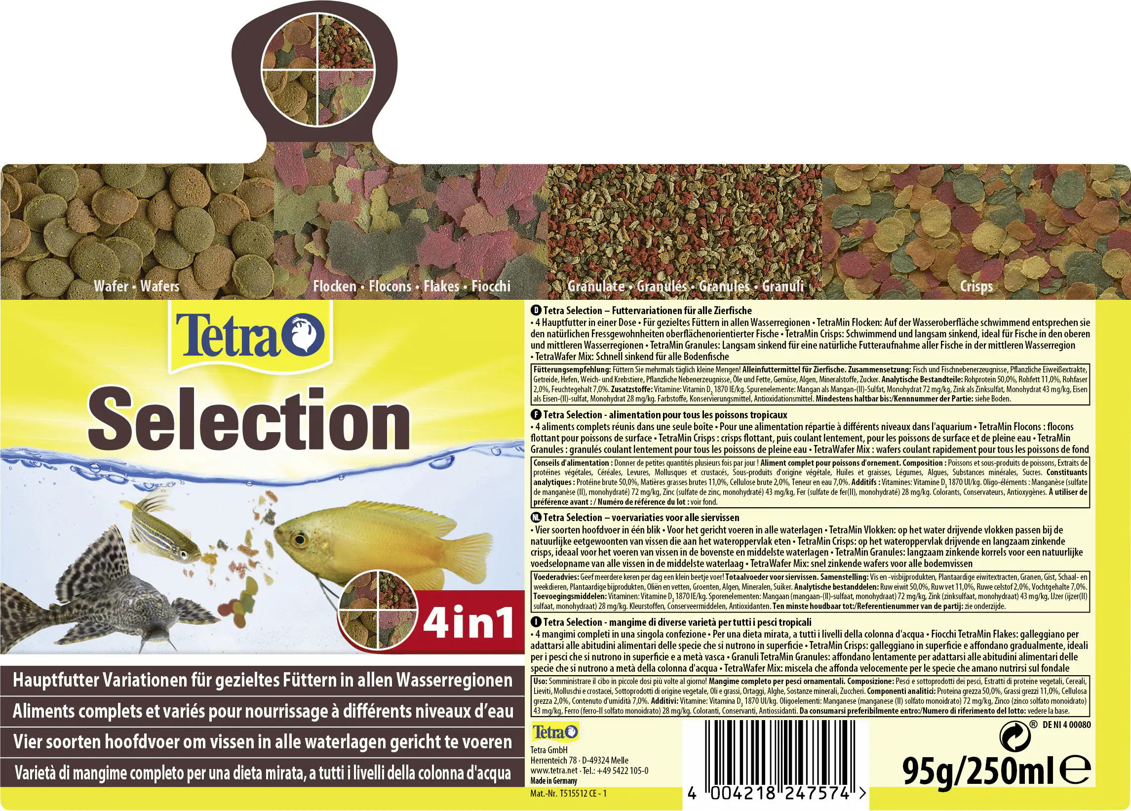 Tetra Selection 250 ml Tetra Selection 250 ml
