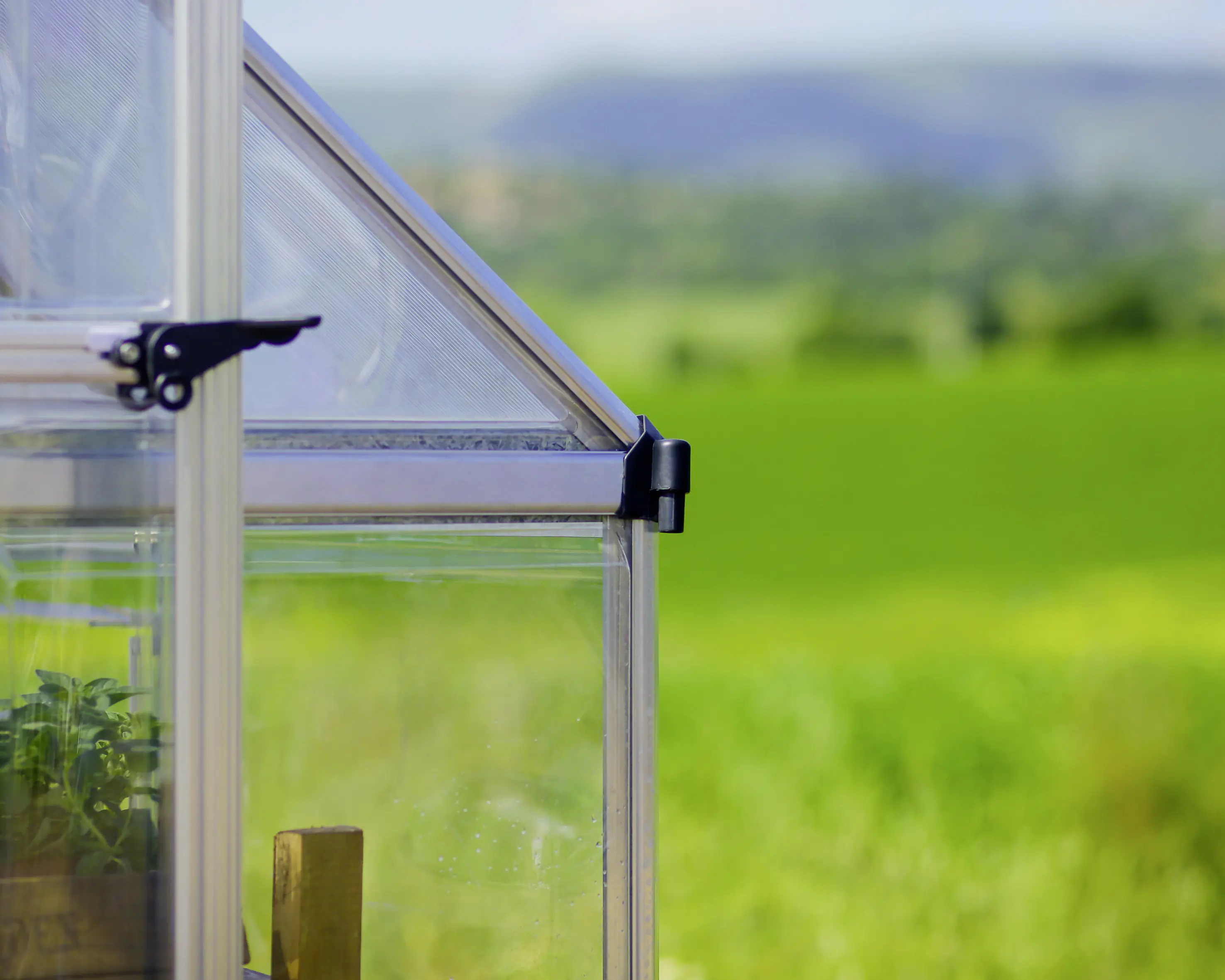 Canopia Gewächshaus Balance Alu silber 964 x 304 cm