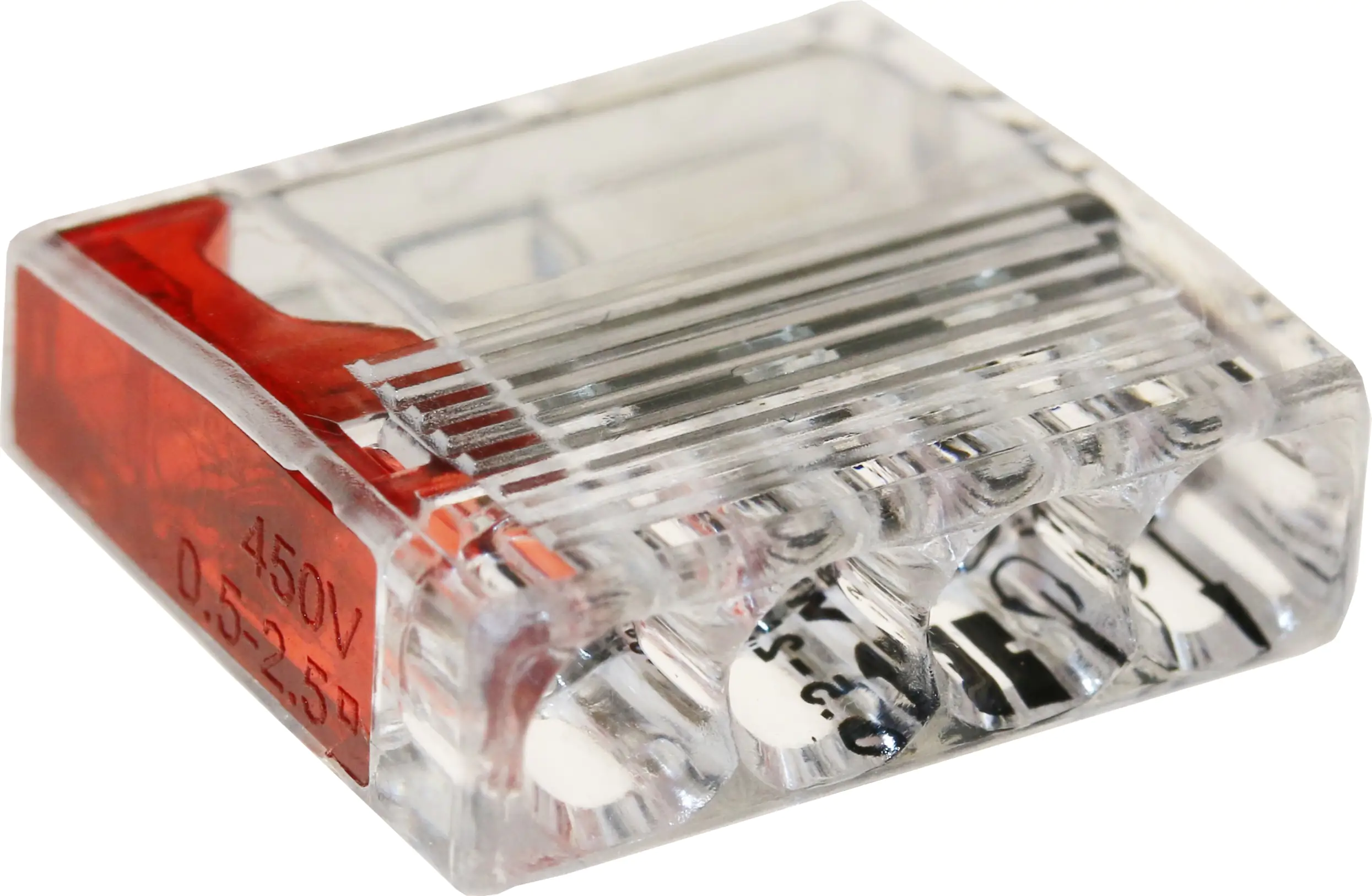 Steckklemme 10 St., 4 Leiter, 0,5 - 2,5 mm²