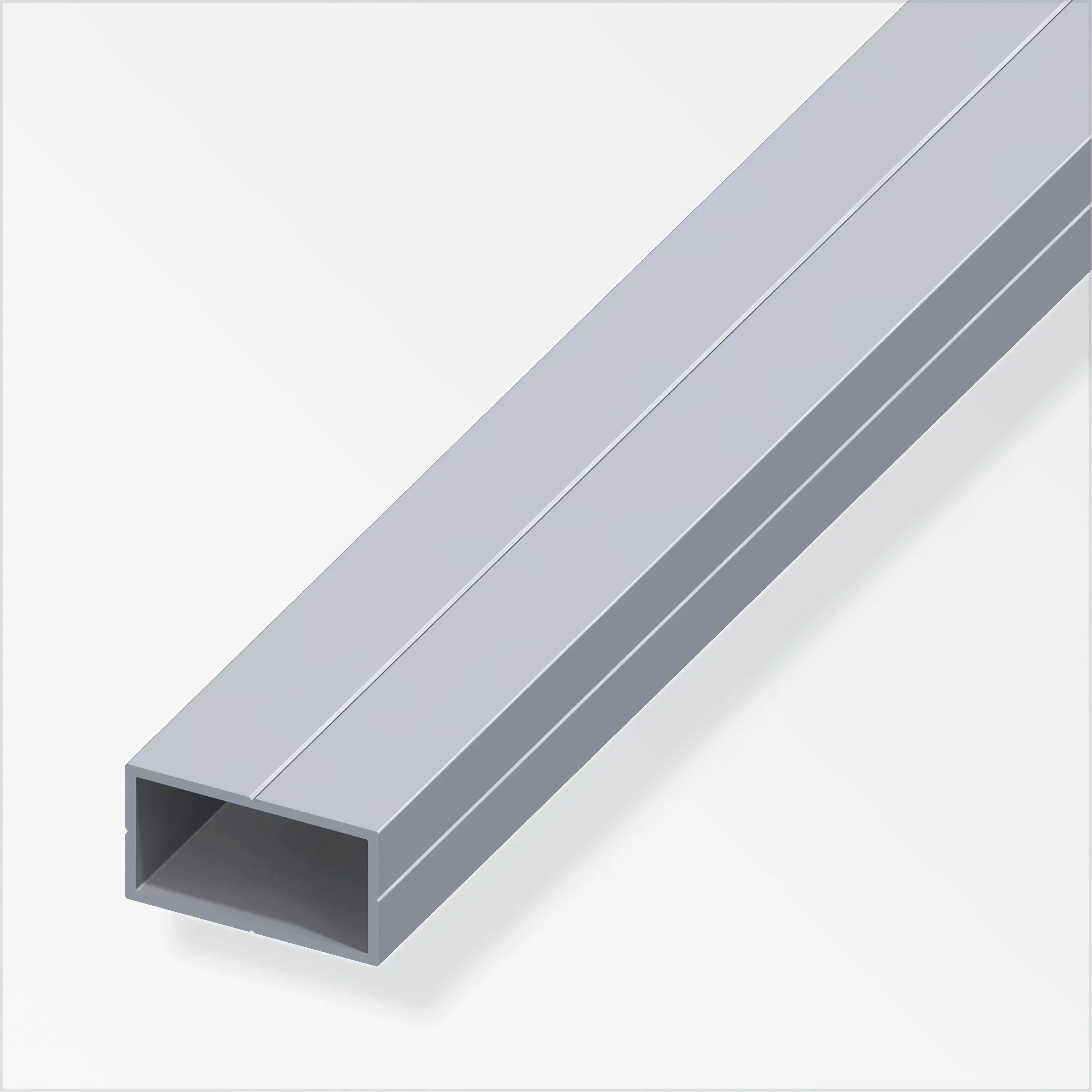 alfer Rechteckrohr 1 m, 11.5 x 19.5 x 1.5 mm Aluminium roh blank alfer Rechteckrohr 1 m, 11.5 x 19.5 x 1.5 mm Aluminium roh blank