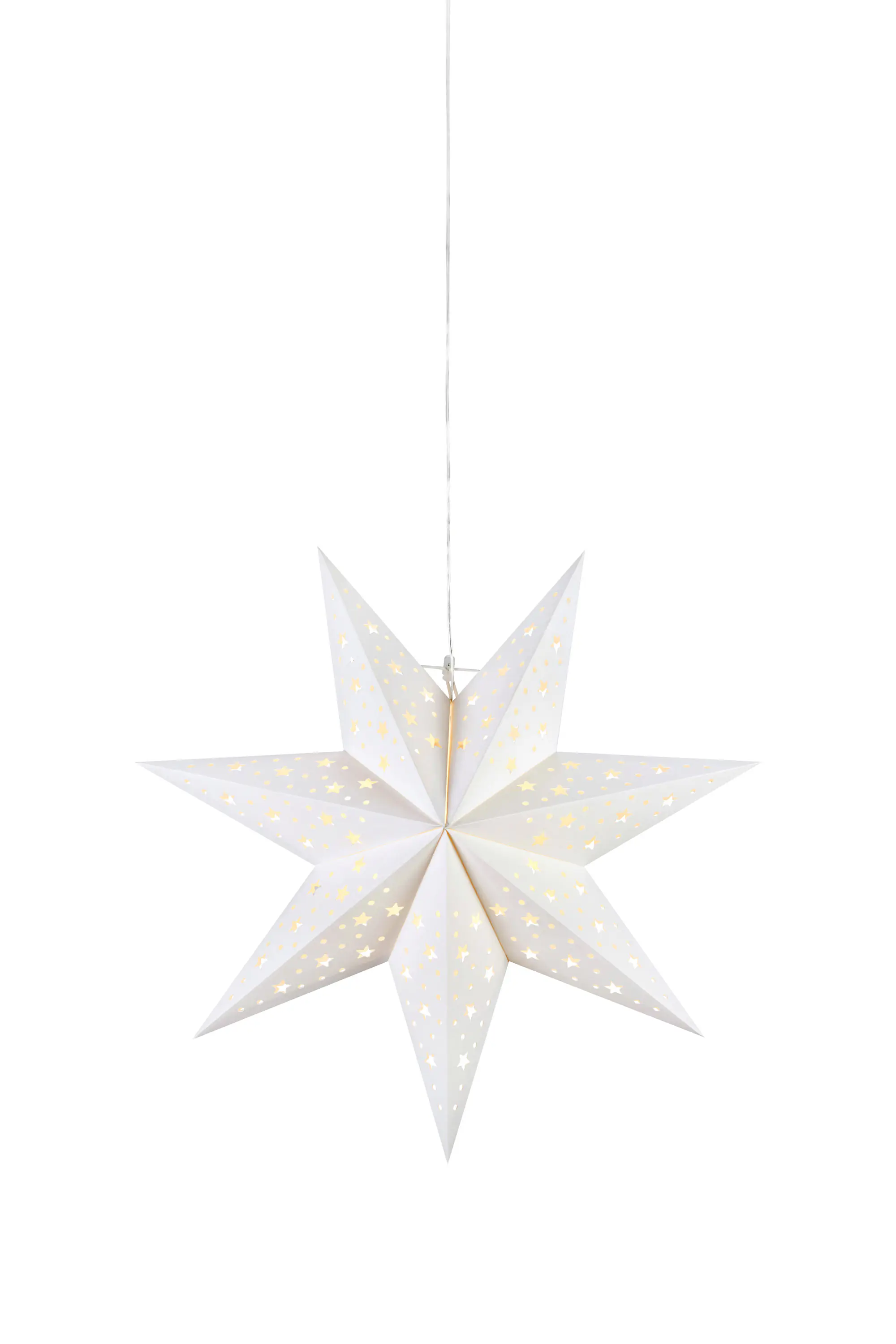 Markslöjd Blank Hängestern Ø 45 cm weiß 