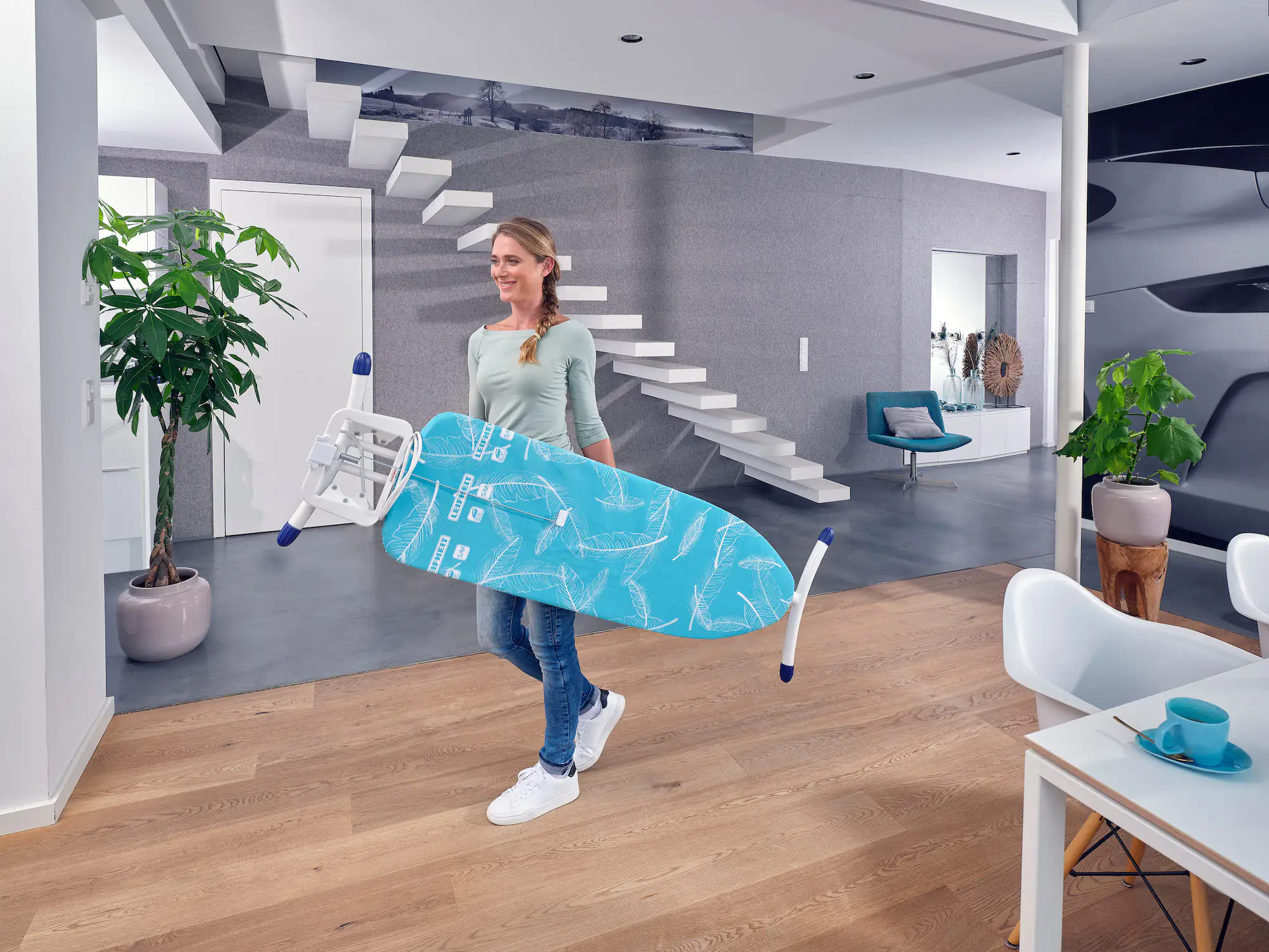 Leifheit Bügeltisch Air Board M Solid Plus 120 x 38 cm