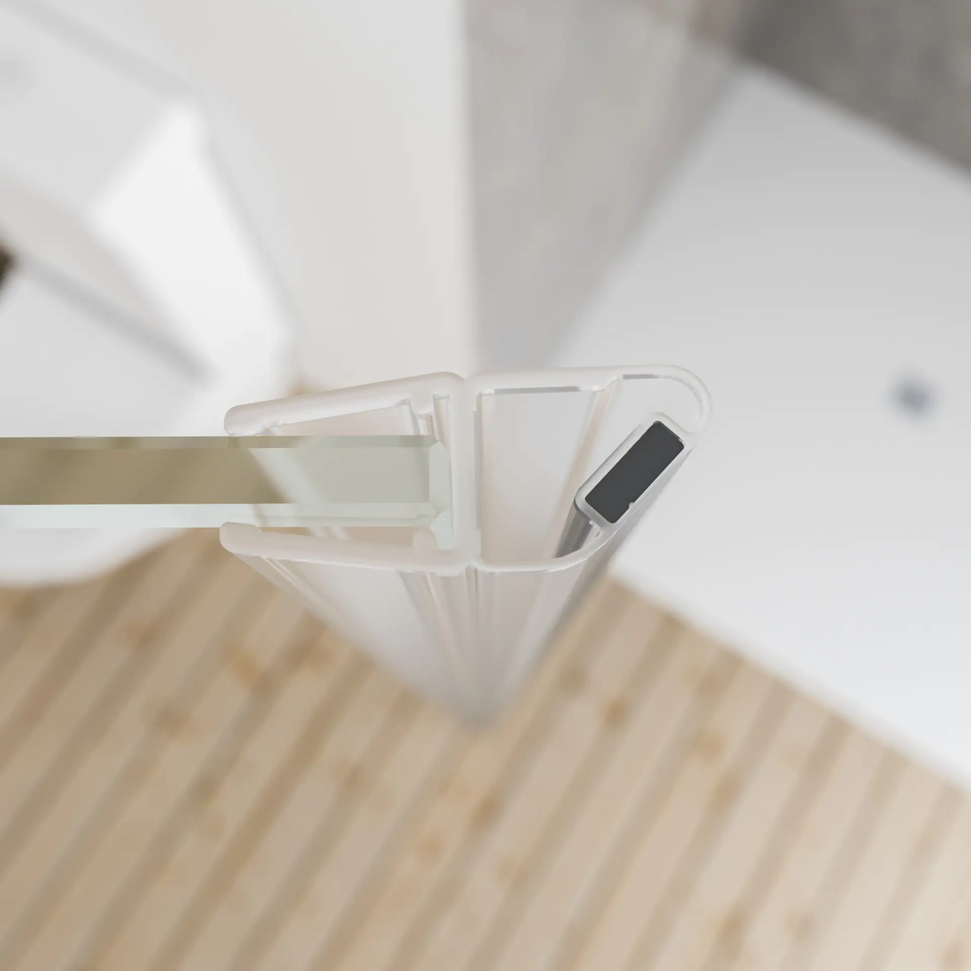 Schulte 2 x Magnetprofil Länge: 200 cm