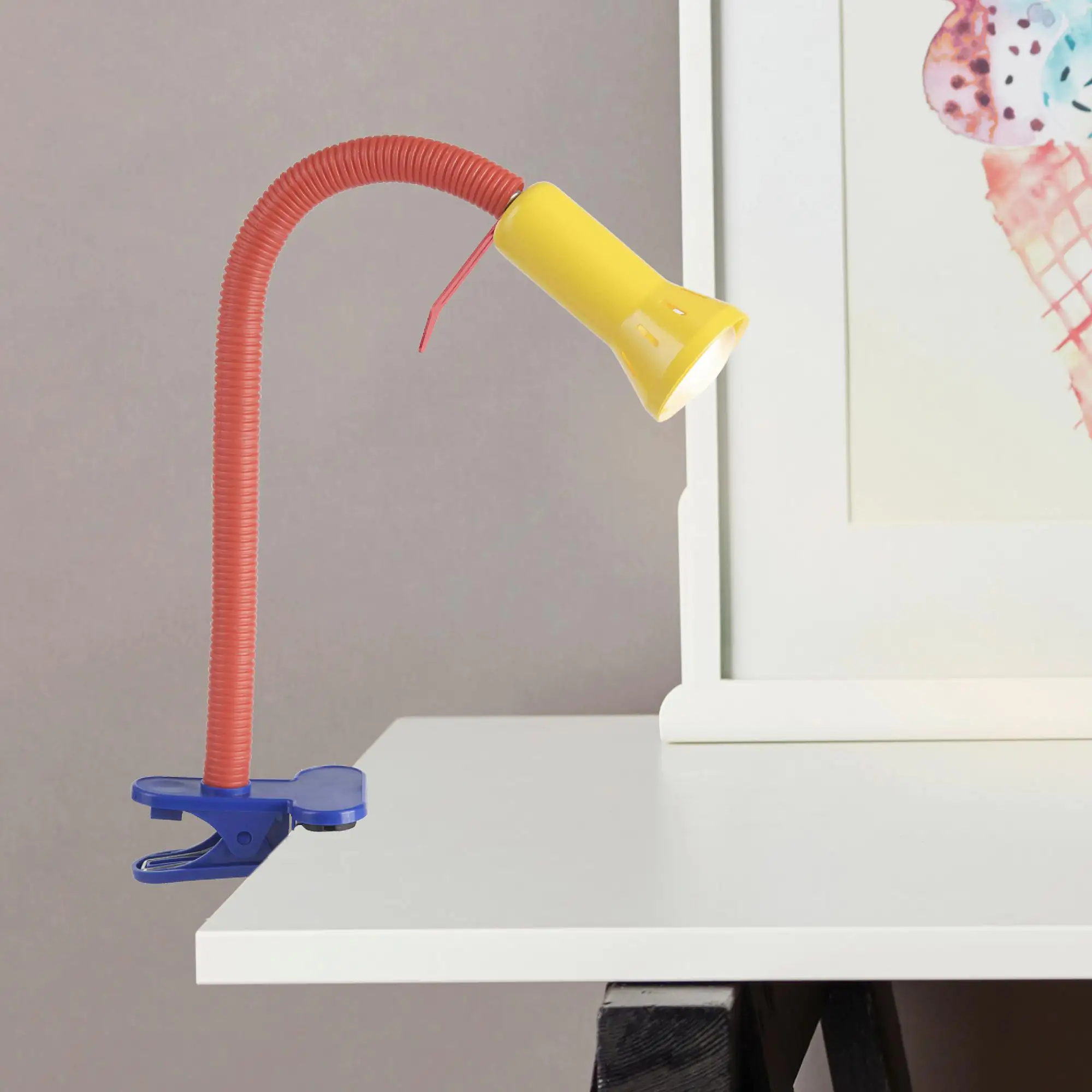 Brilliant Klemmleuchte Flex 52 x 6,2 cm E14, max. 40 W, mit Flexarm