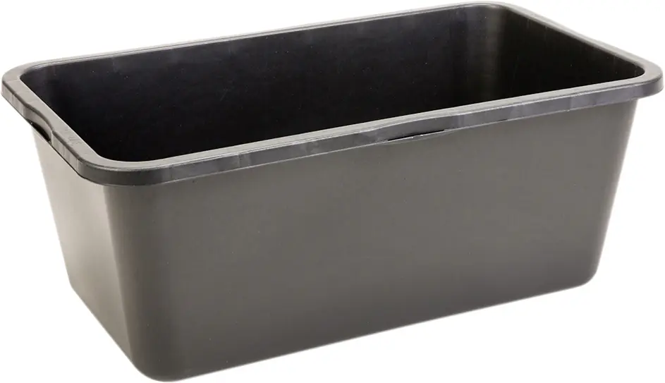 Mörtelkasten Typ 90 Kunststoff eckig schwarz 4 Griffe L-Skala Mörtelkasten Typ 90 Kunststoff eckig schwarz 4 Griffe L-Skala