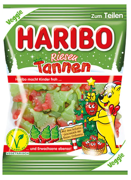 Haribo Gummibären Riesen Tannen 200 g