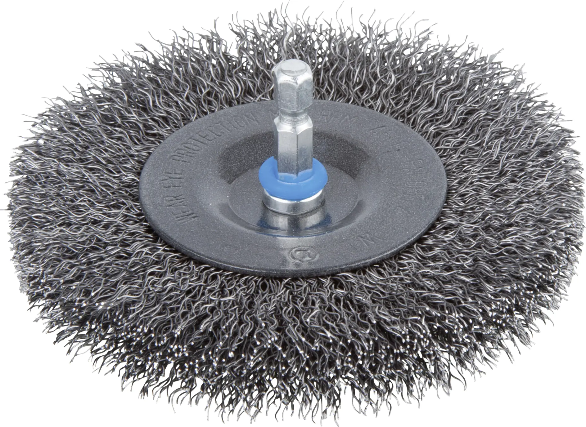 Wolfcraft Scheibendrahtbürste Ø 100 x 20 mm Schaft 6 mm