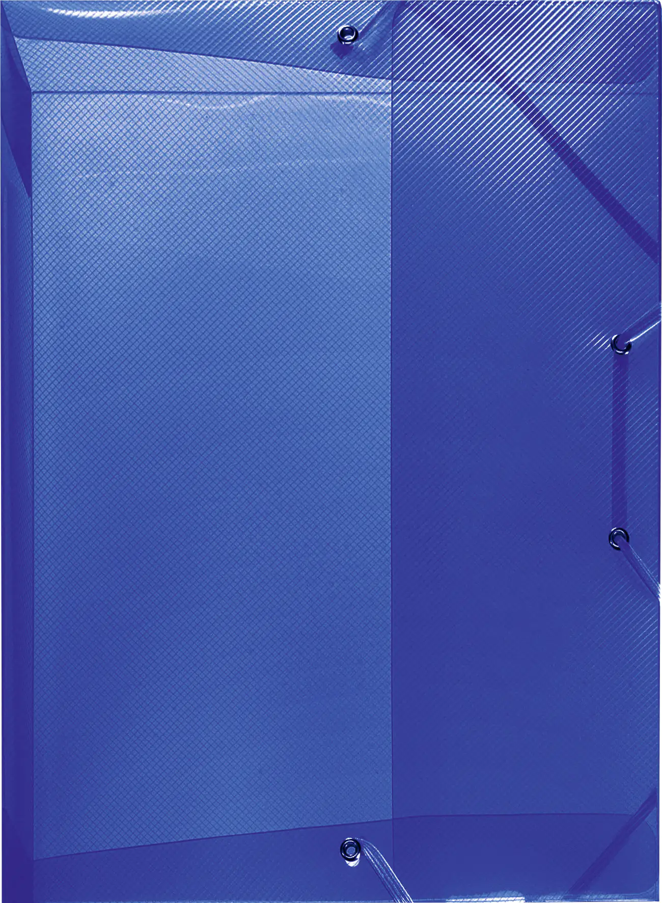 herlitz Heftbox A4 blau 2 Gummizüge Rückenbreite 4 cm