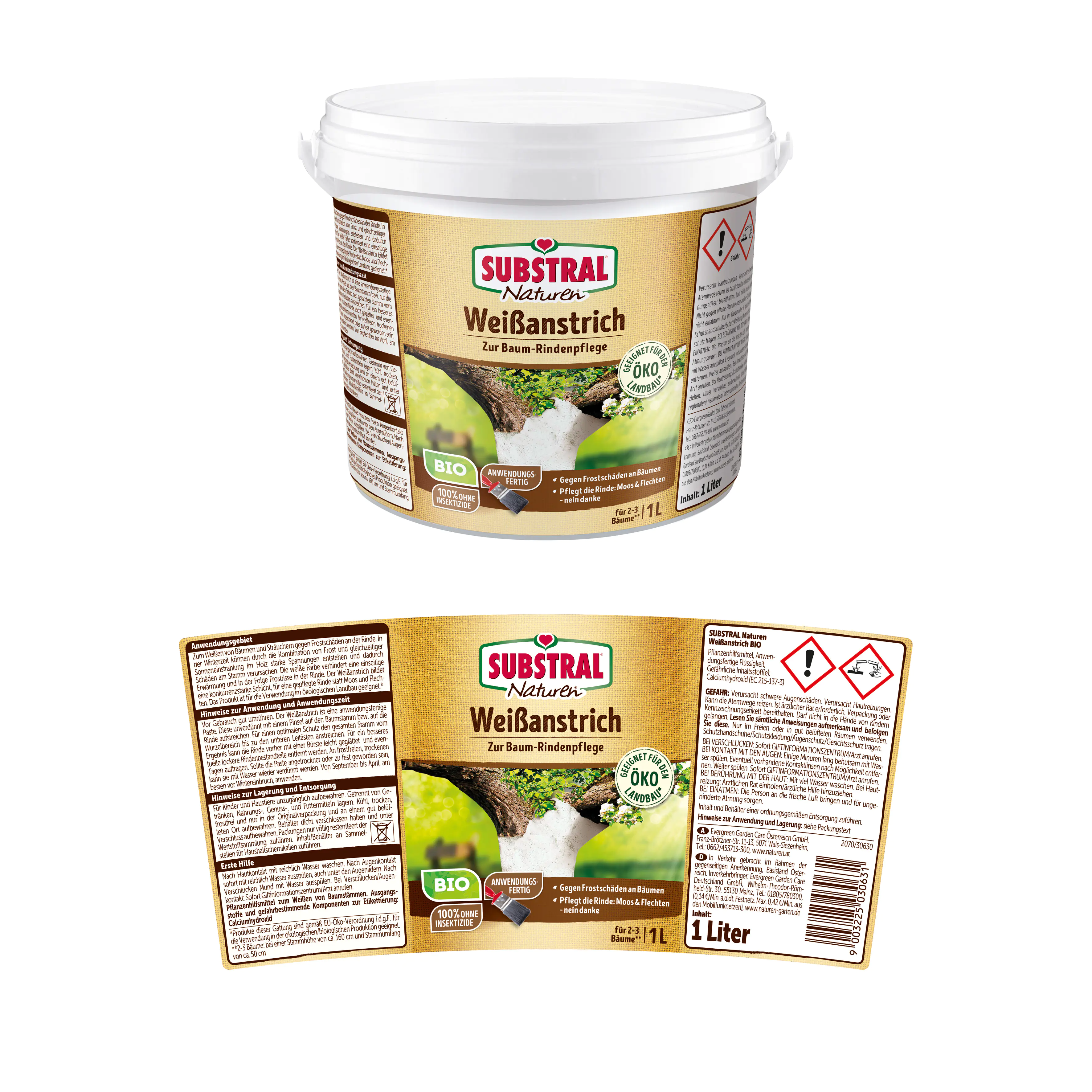 Substral Naturen Bio Weißanstrich 1 l