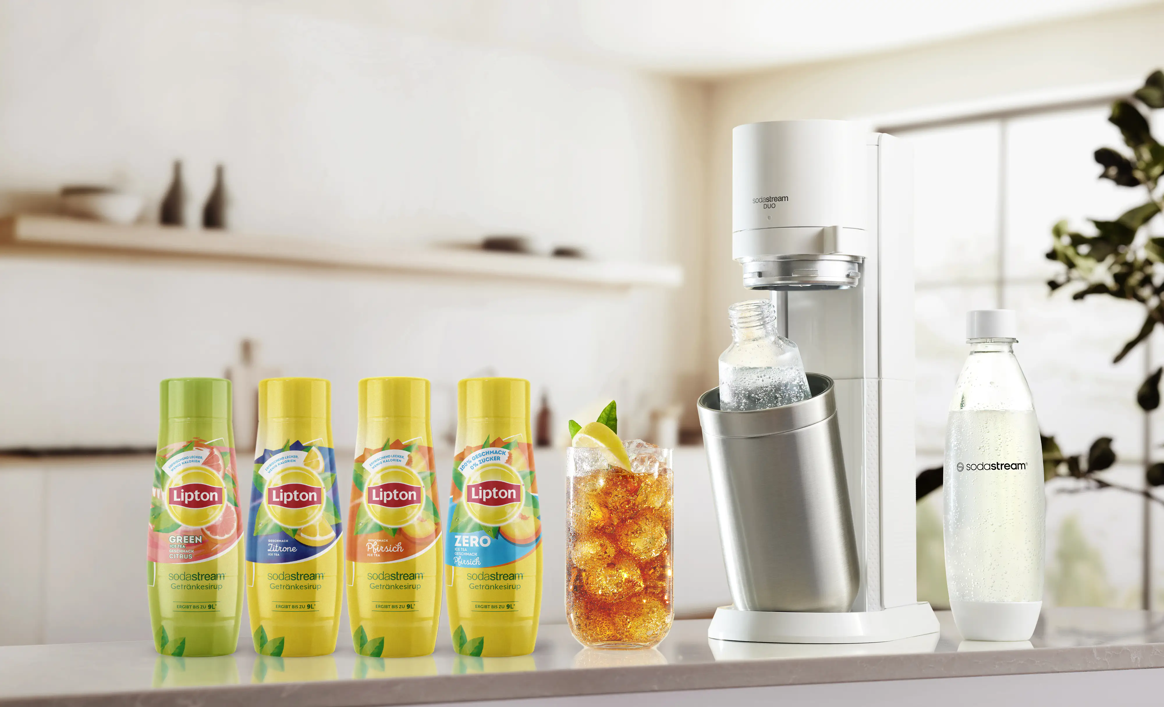 Sodastream Sirup Lipton Pfirsich ZERO Ice Tea 440 ml