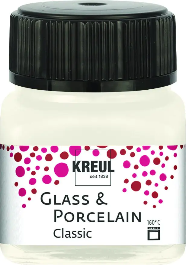 Kreul Glass & Porcelain Classic elfenbein 20 ml