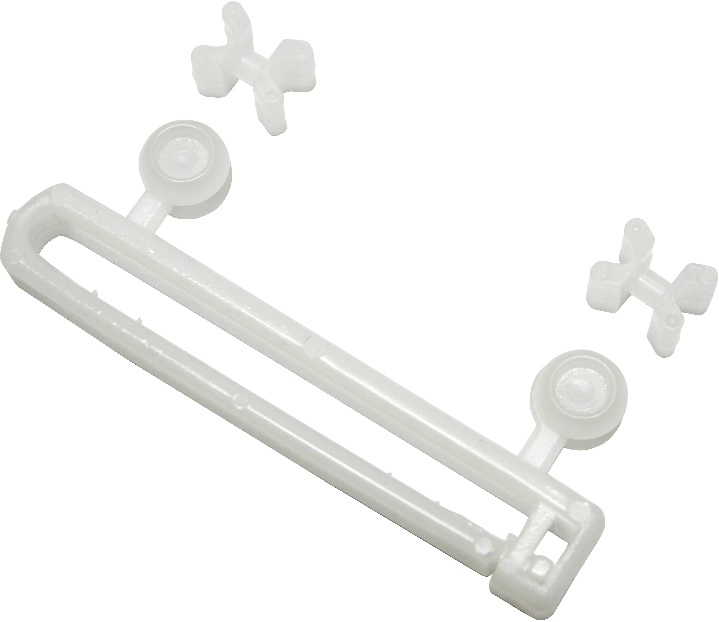 Gardinia Schlaufengleiter mit Rollen, weiß, 10-er Pack Gardinia Schlaufengleiter mit Rollen, weiß, 10-er Pack