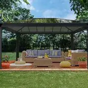 7290108601954_2 Canopia Pavillon Dallas 6100 6,12 x 3,64 m, grau