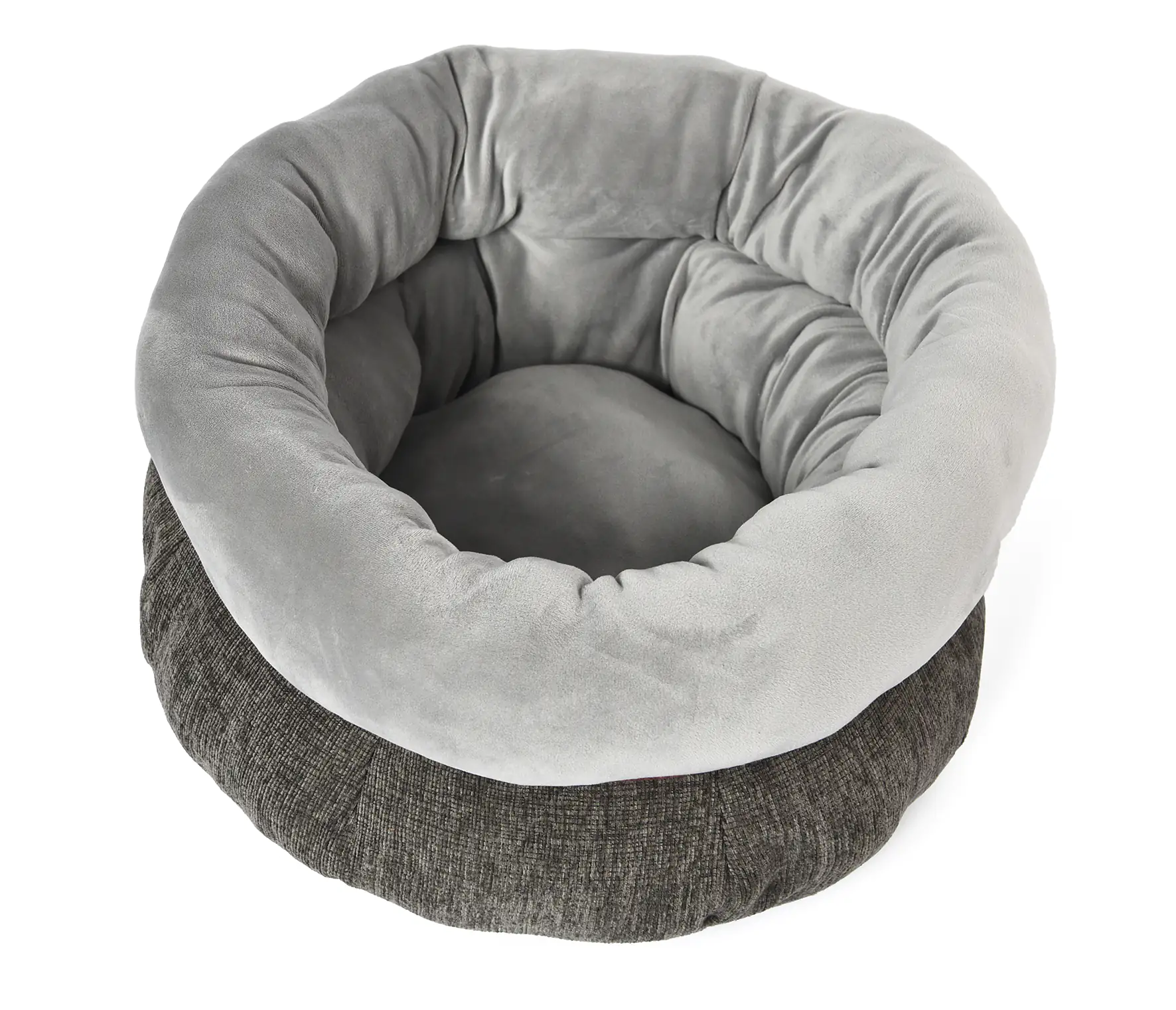 TrendLine Tierbett Cozy eckig L 40 x B 23 cm grau/dunkelgrau TrendLine Tierbett Cozy eckig L 40 x B 23 cm grau/dunkelgrau