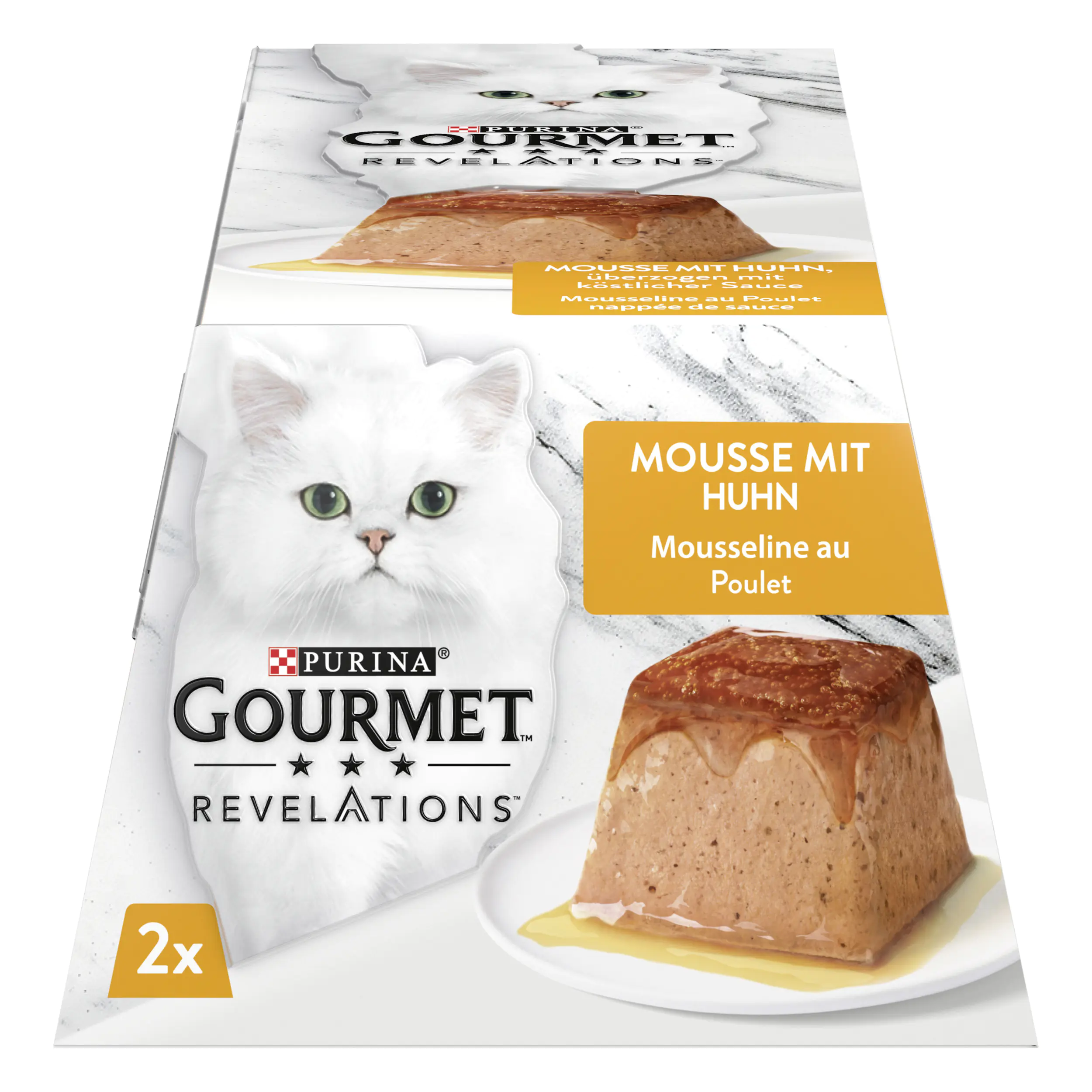 Gourmet Revelations Katzenfutter Mousse mit Huhn 2 x 57 g Gourmet Revelations Katzenfutter Mousse mit Huhn 2 x 57 g
