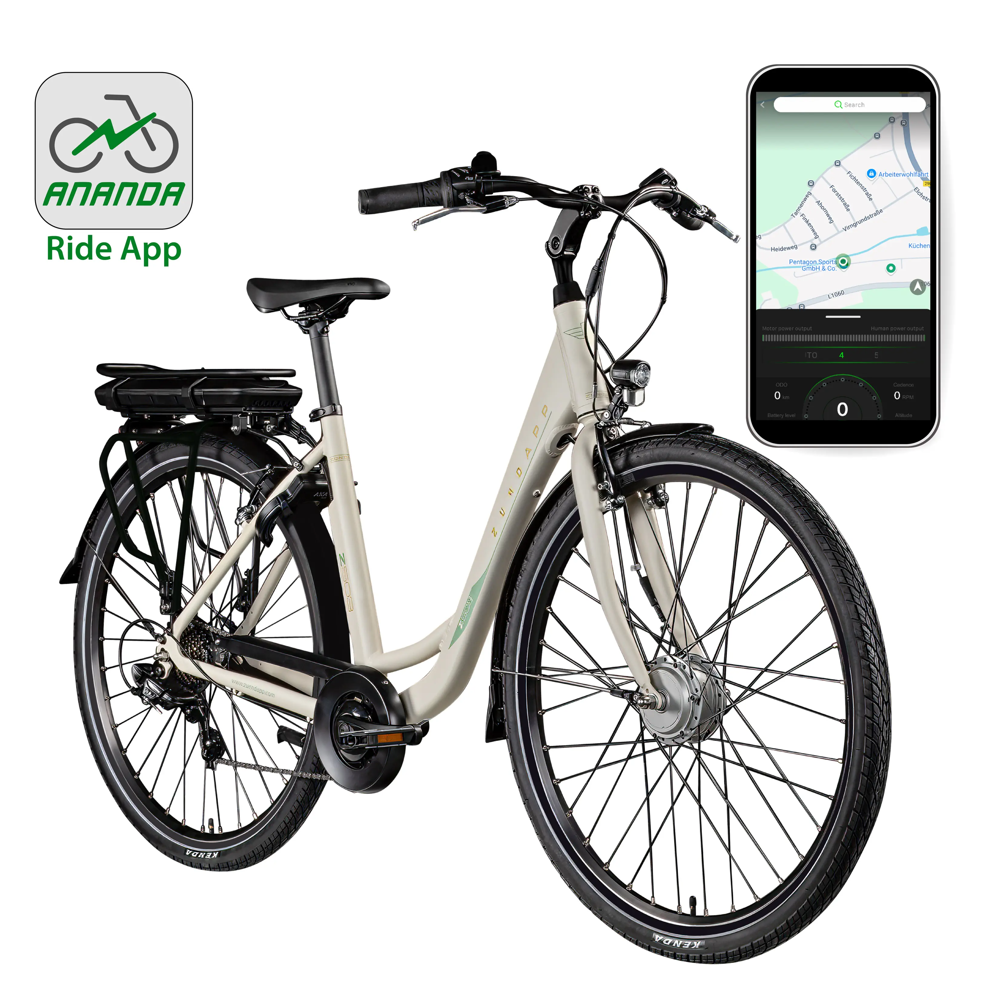 Zündapp E-Bike Z503 City 28 Zoll 7-Gang 522 Wh antique white  Zündapp E-Bike Z503 City 28 Zoll 7-Gang 522 Wh antique white