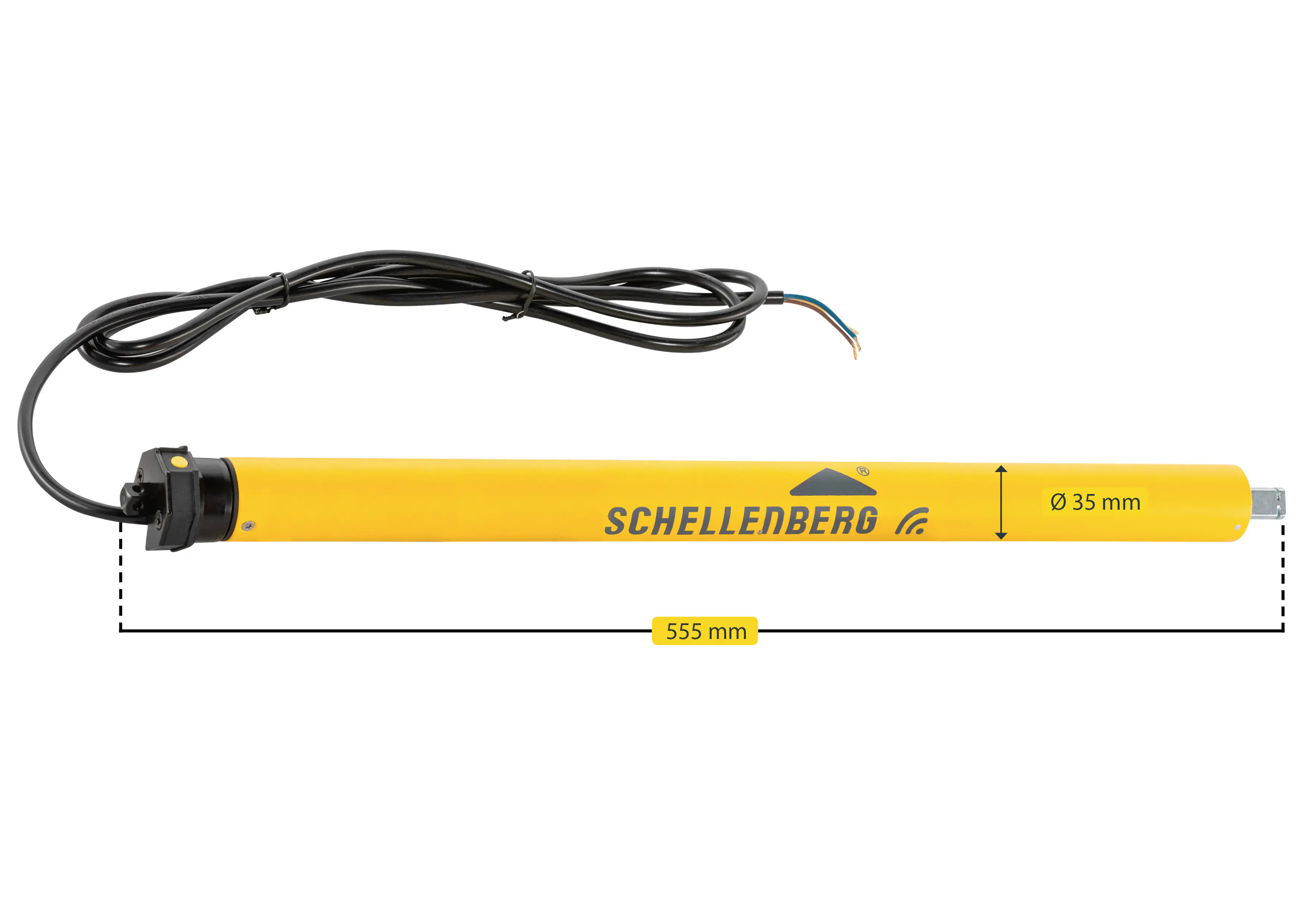 Schellenberg Rollladenmotor Mini PLUS 6 Nm für 40 mm Achtkantwellen