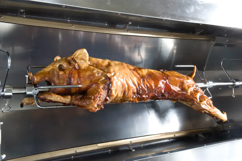 4011964121201_16 Tepro Gasgrill Columbus für Spanferkel, Lamm und Hähnchen