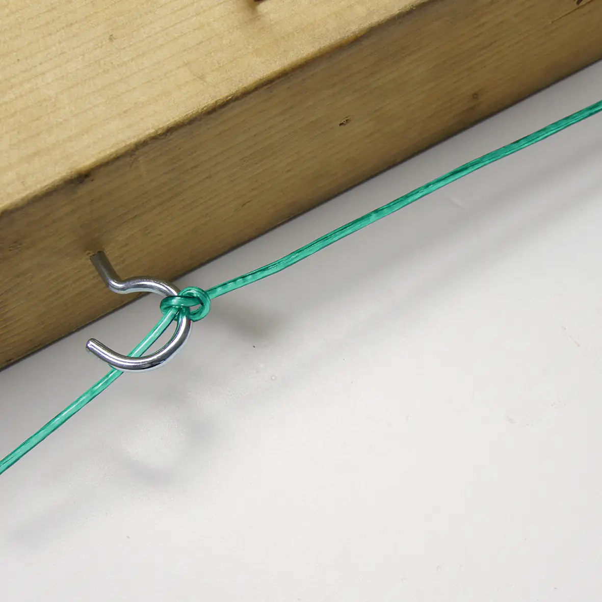 Wäscheleinenhaken 4,8 x 65 mm, gebogen, 1 Stück