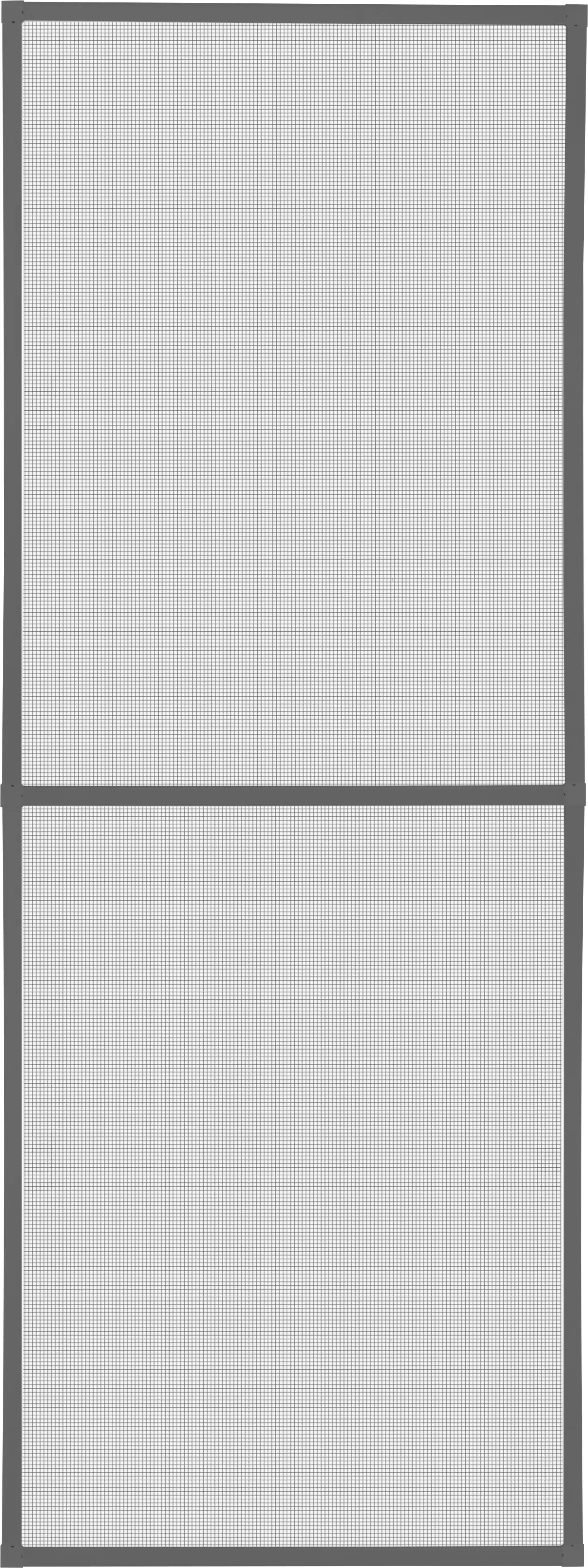 Schellenberg Fliegenschutz-Fenster PREMIUM 120 x 240 cm anthrazit/anthrazit kürzbar