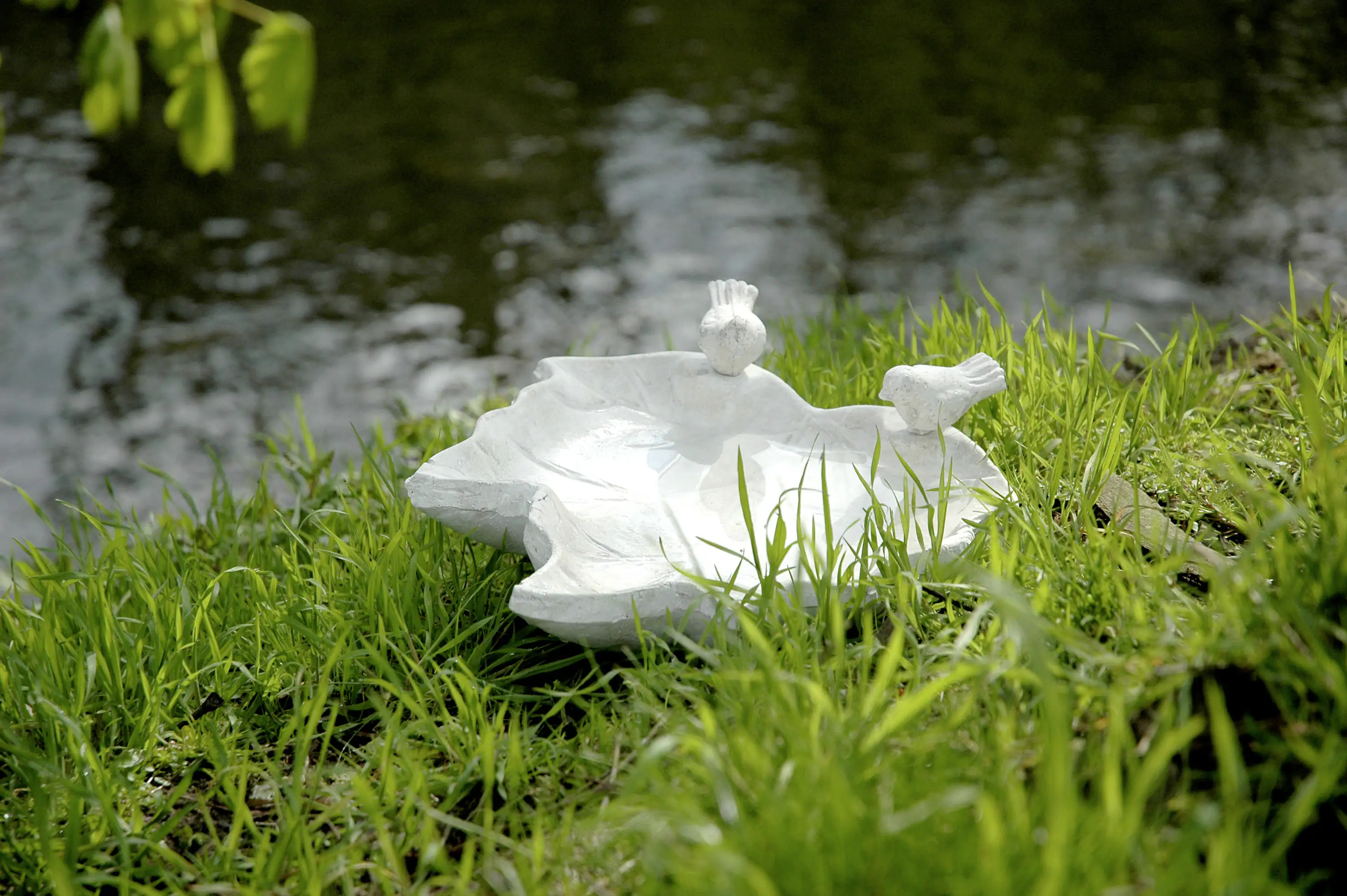 Dobar Vogeltränke "Blatt-Paradies" 31 x 29,5 x 5,5 cm