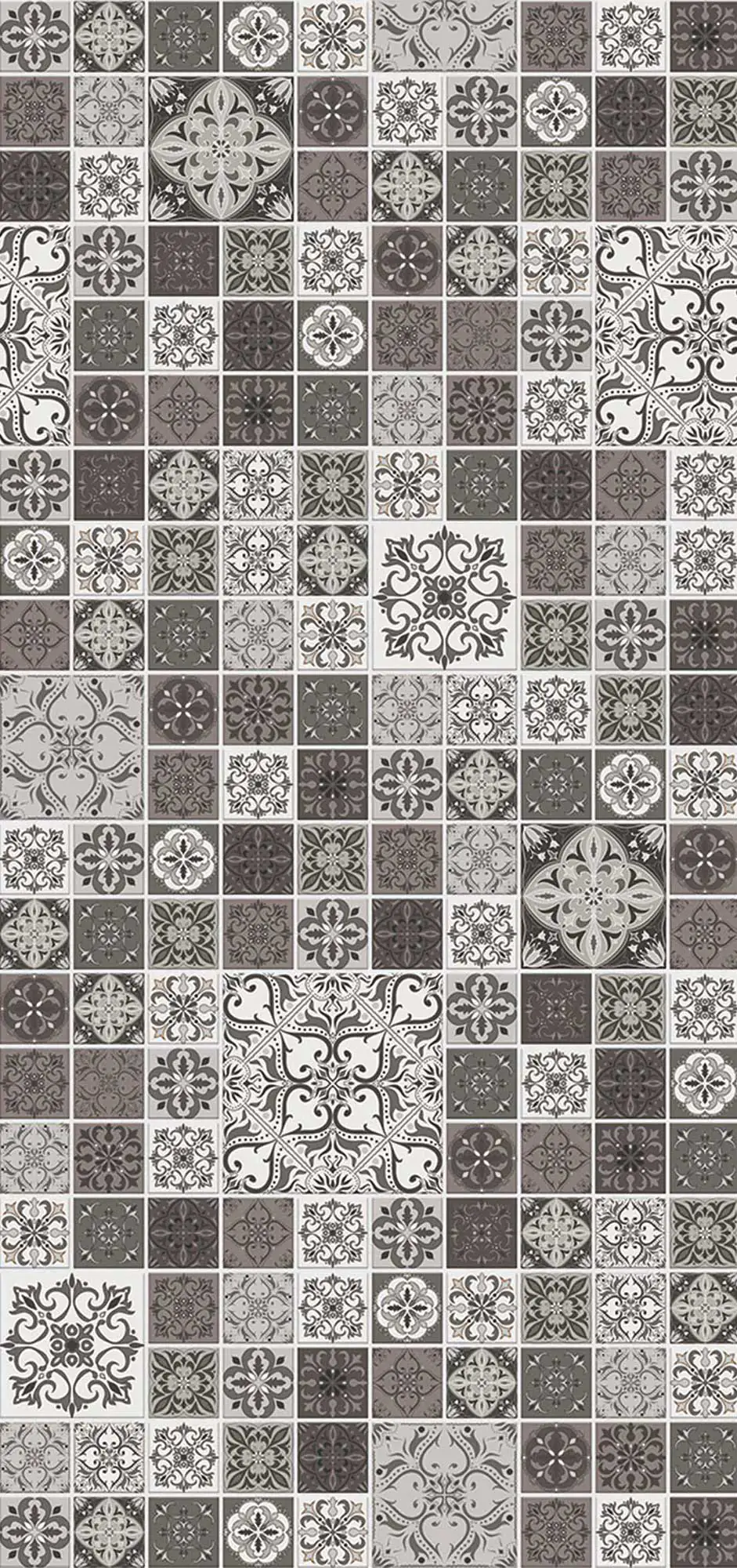 Breuer Duschrückwand Marokkanische Fliese Dekor 100 x 255 x 0,3 cm