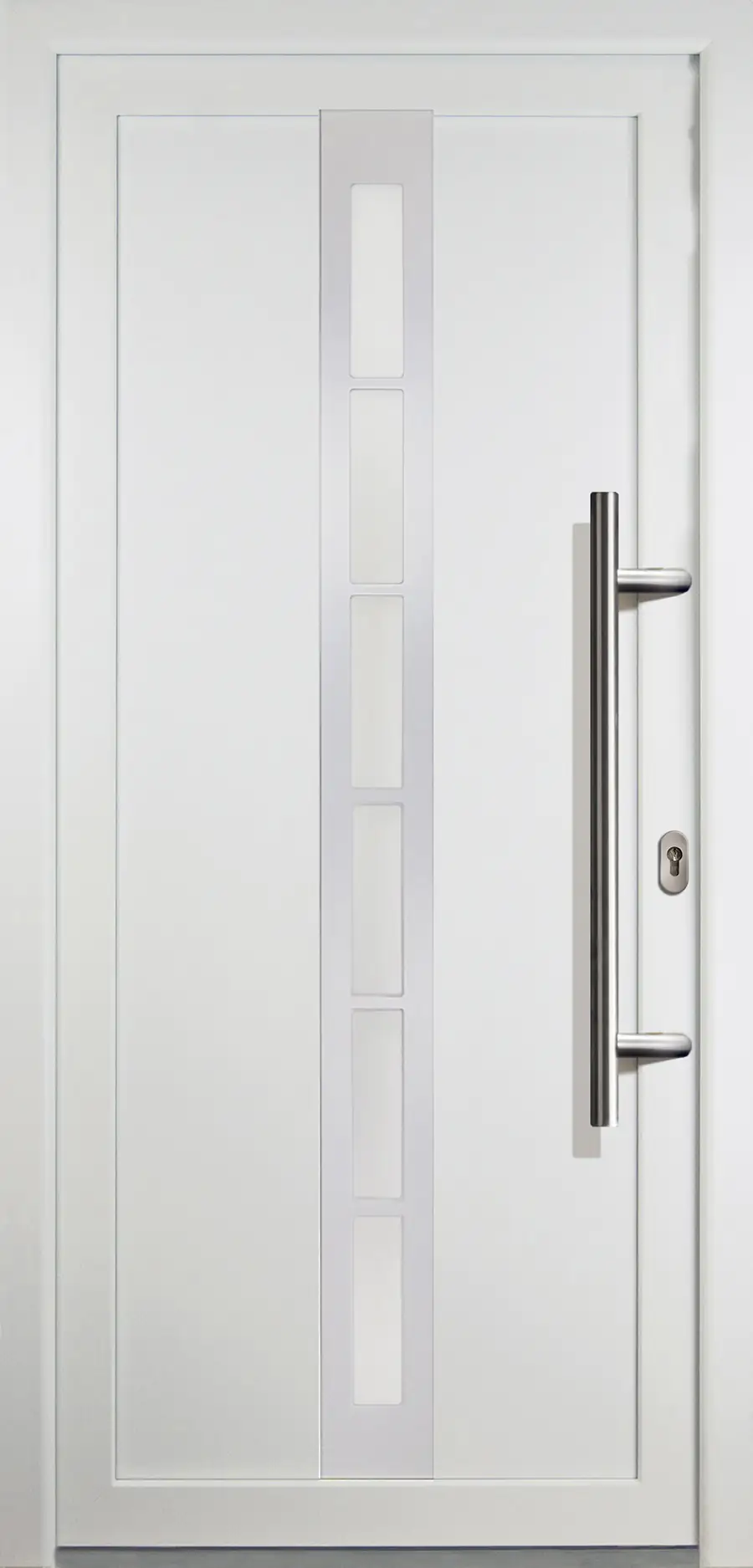 4057209981292 Meeth Haustür Signum PVC Modell 38 98 x 208 cm, DIN rechts, weiß