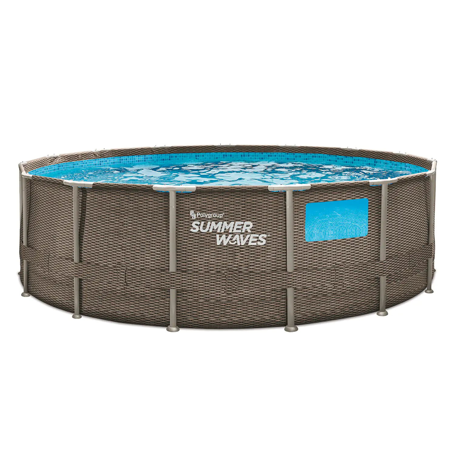 Summer Waves Frame Pool Crystal Vue 457 x 122 cm Summer Waves Frame Pool Crystal Vue 457 x 122 cm
