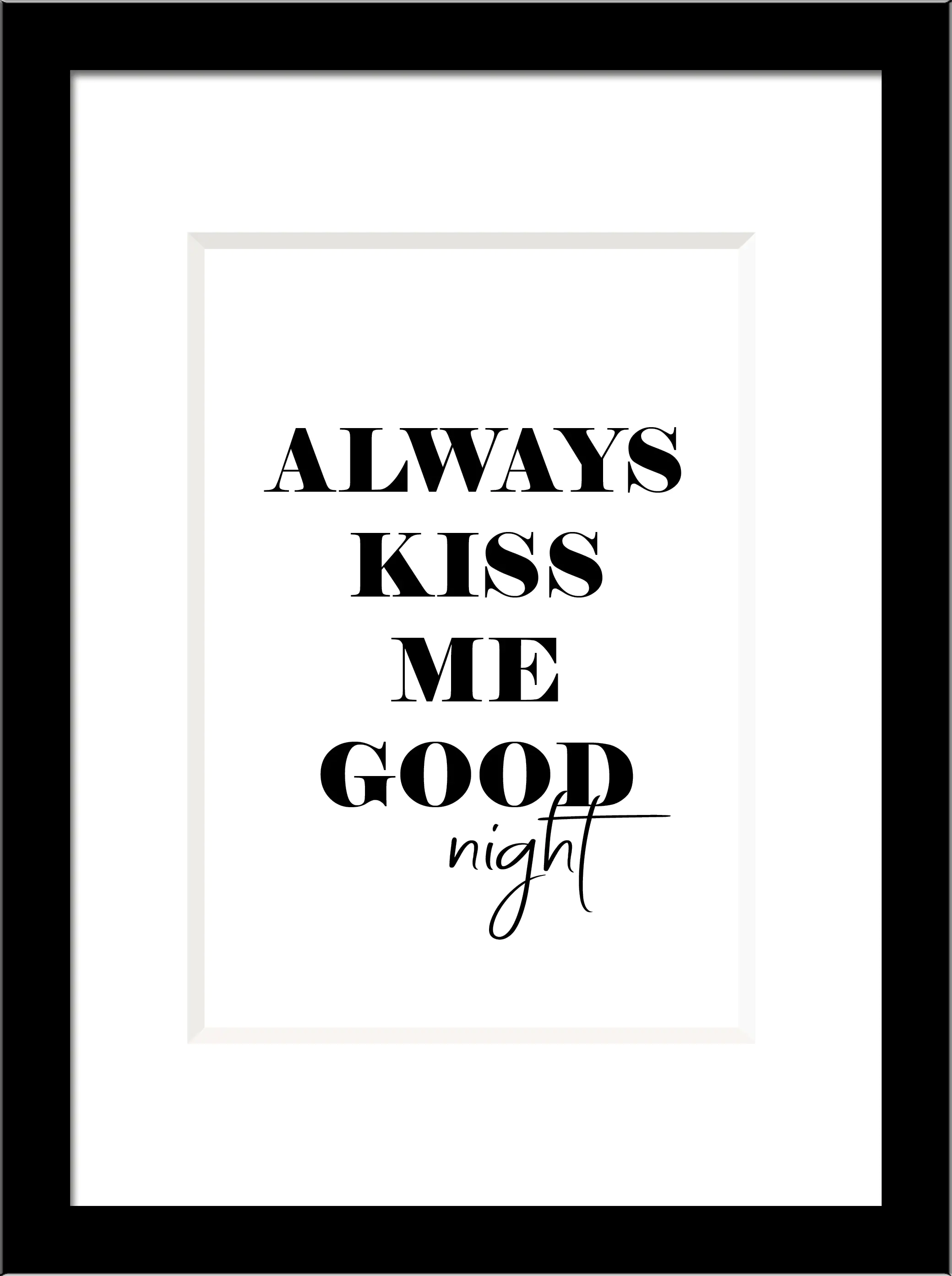 Holz Bilderrahmen Baltic schwarz 15 x 21 cm Holz Bilderrahmen Baltic schwarz 15 x 21 cm