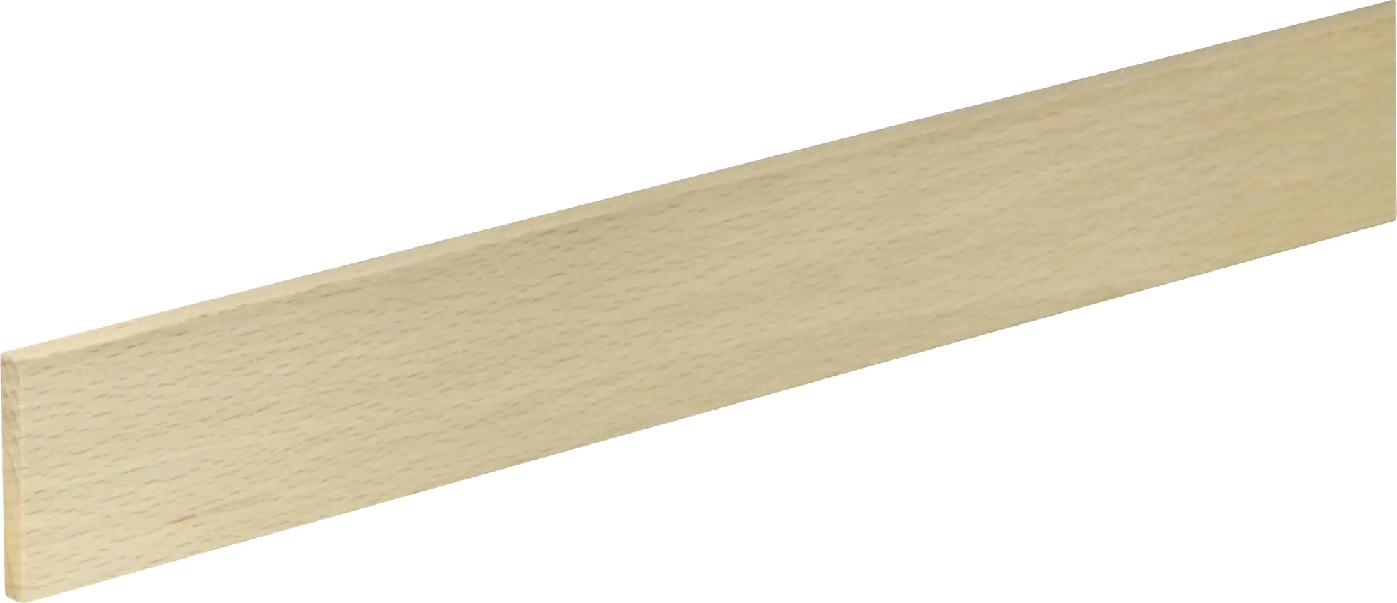 FN Neuhofer Flachleiste 210 cm 40 x 5 mm Buche
